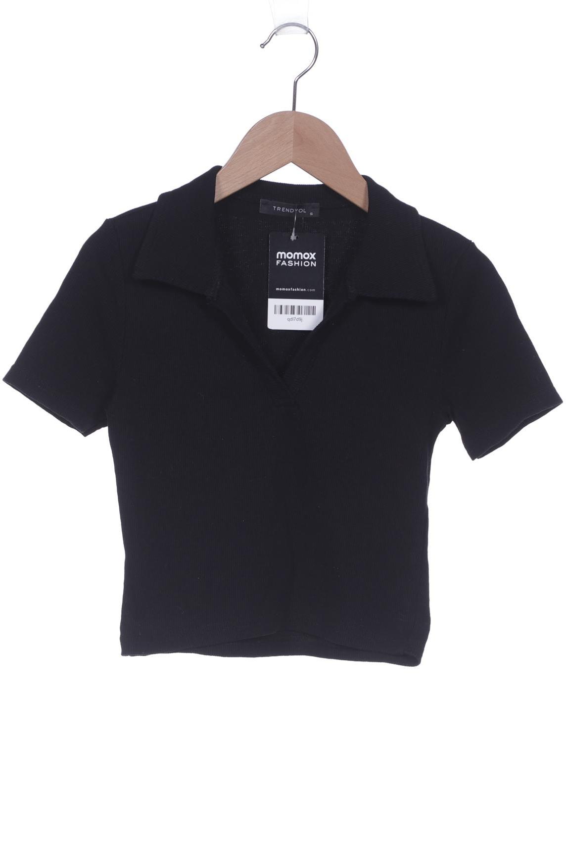 

Trendyol Damen Poloshirt, schwarz