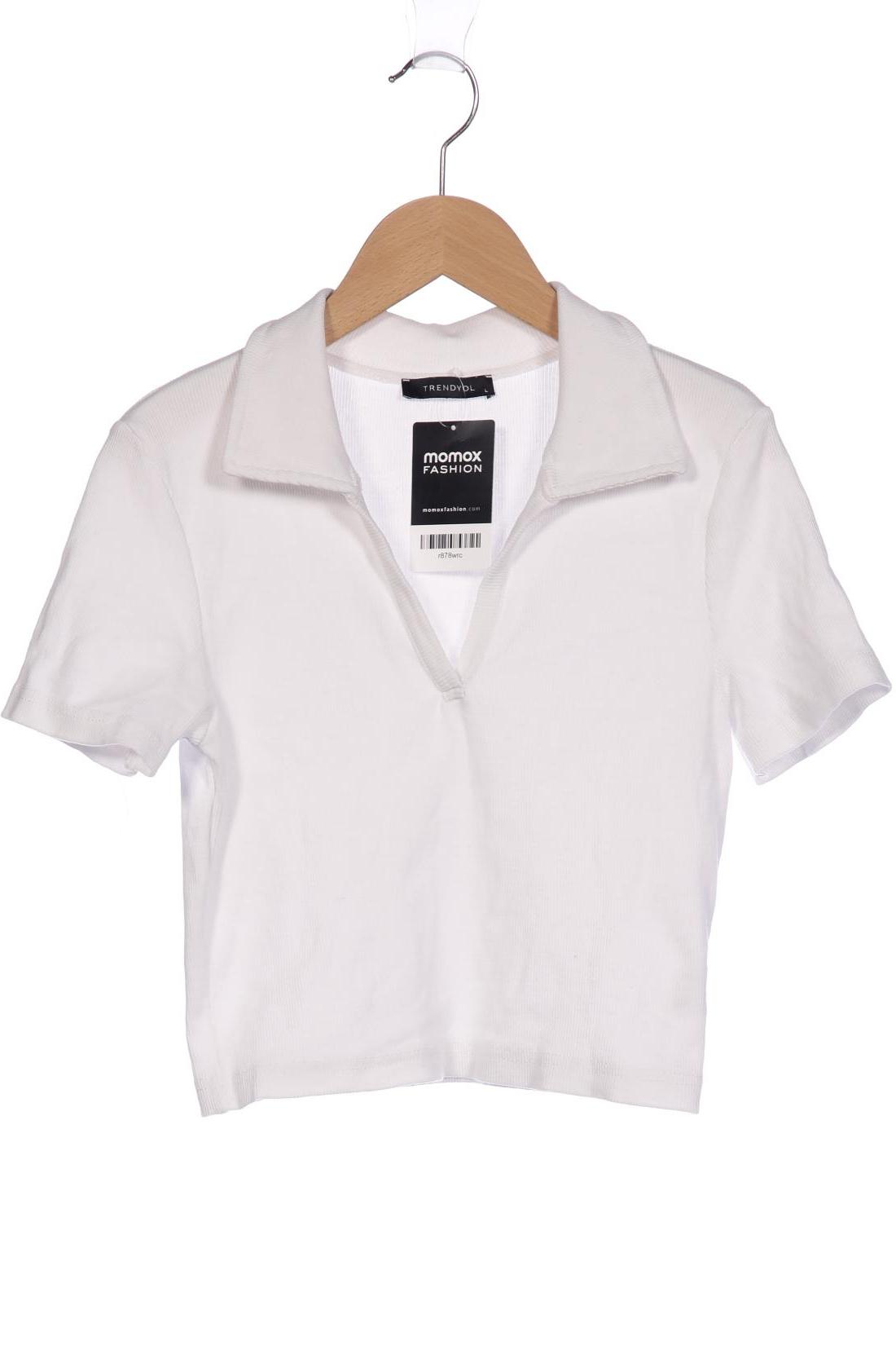 

Trendyol Damen Poloshirt, weiß