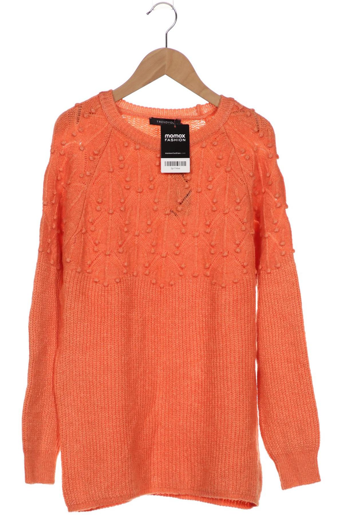 

Trendyol Damen Pullover, orange, Gr. 42