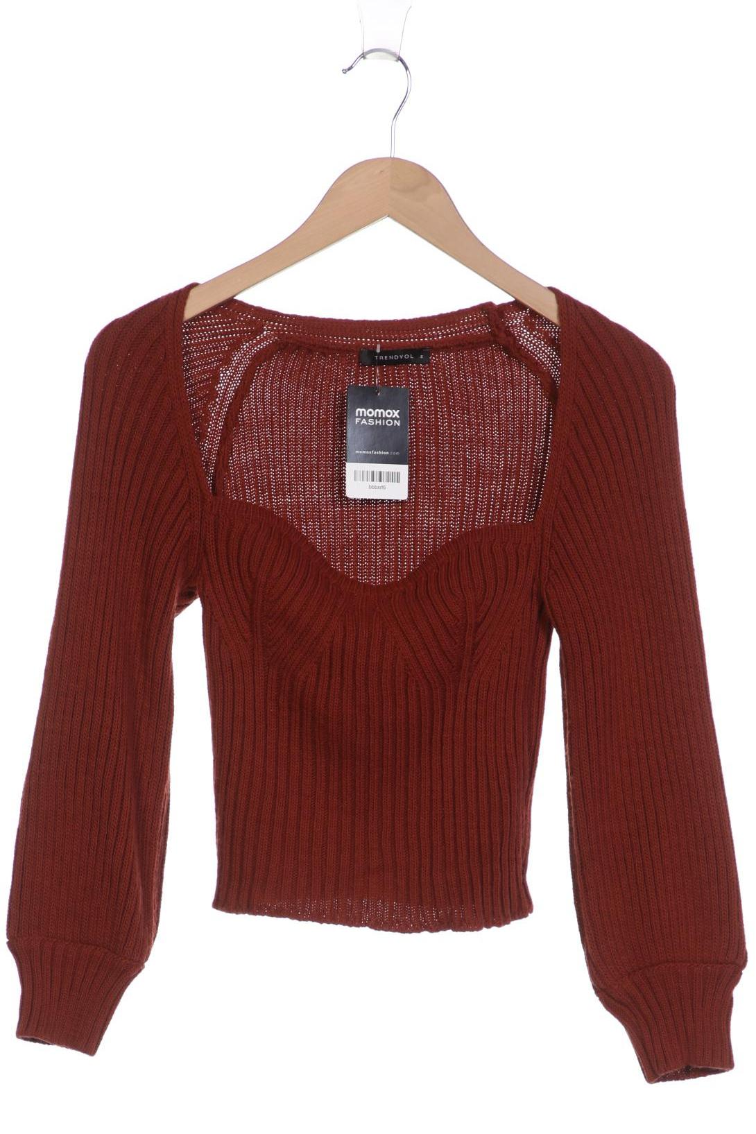 

Trendyol Damen Pullover, braun, Gr. 36