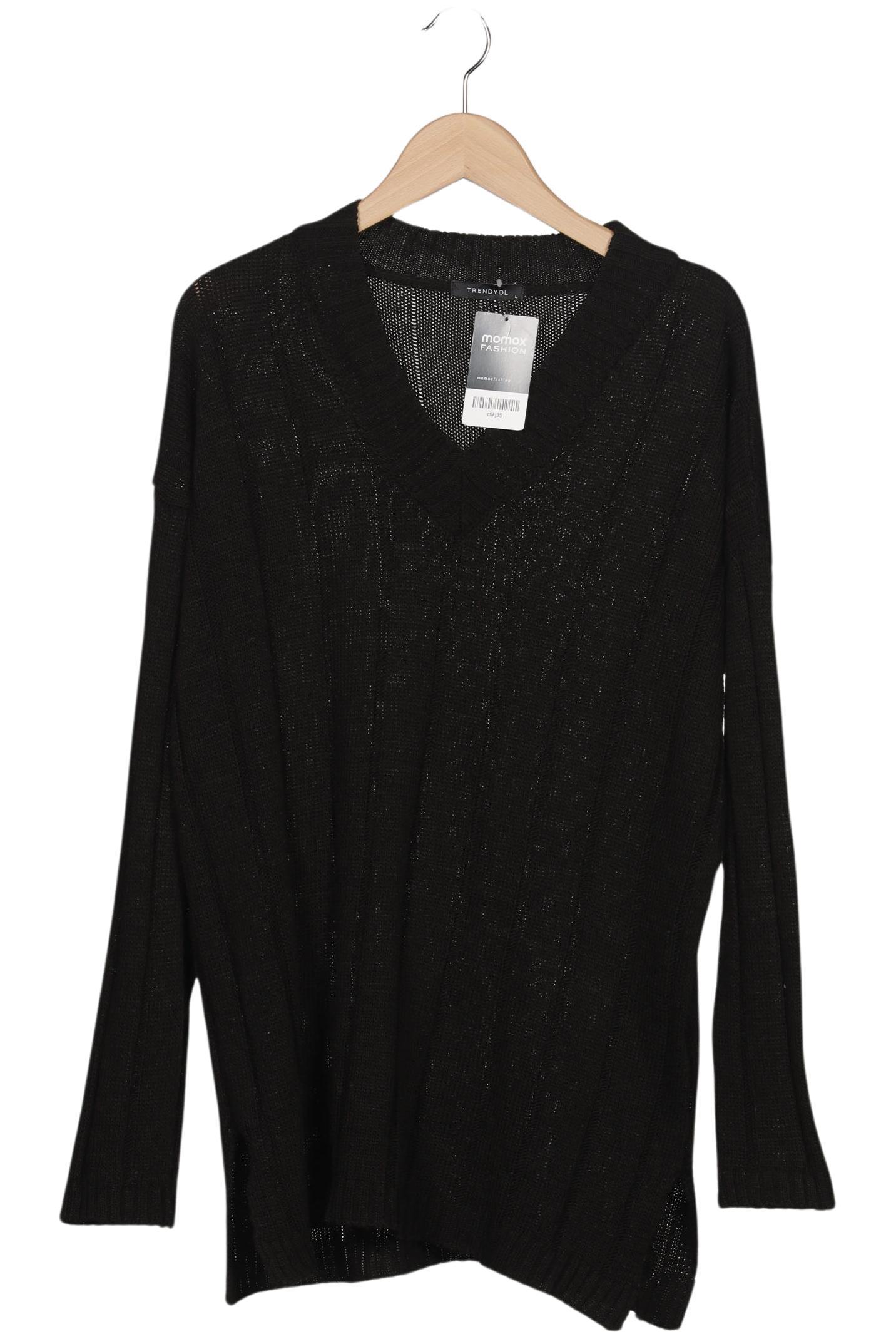 

Trendyol Damen Pullover, schwarz, Gr. 42