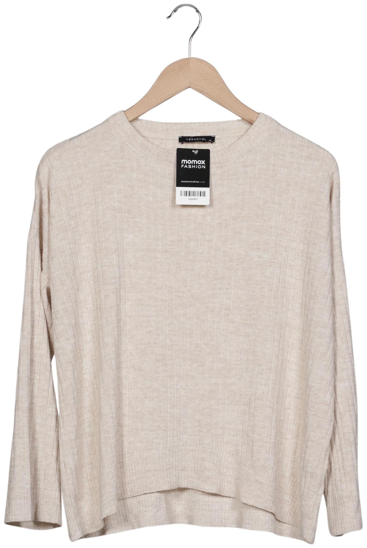 

Trendyol Damen Pullover, beige, Gr. 34