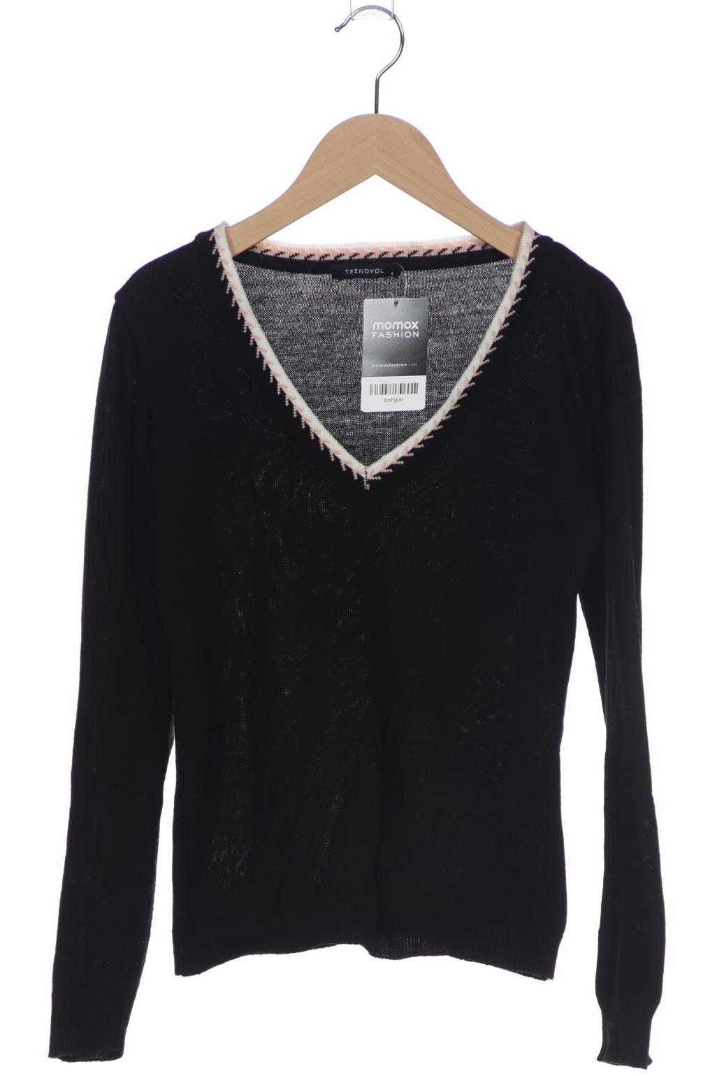

Trendyol Damen Pullover, schwarz, Gr. 36
