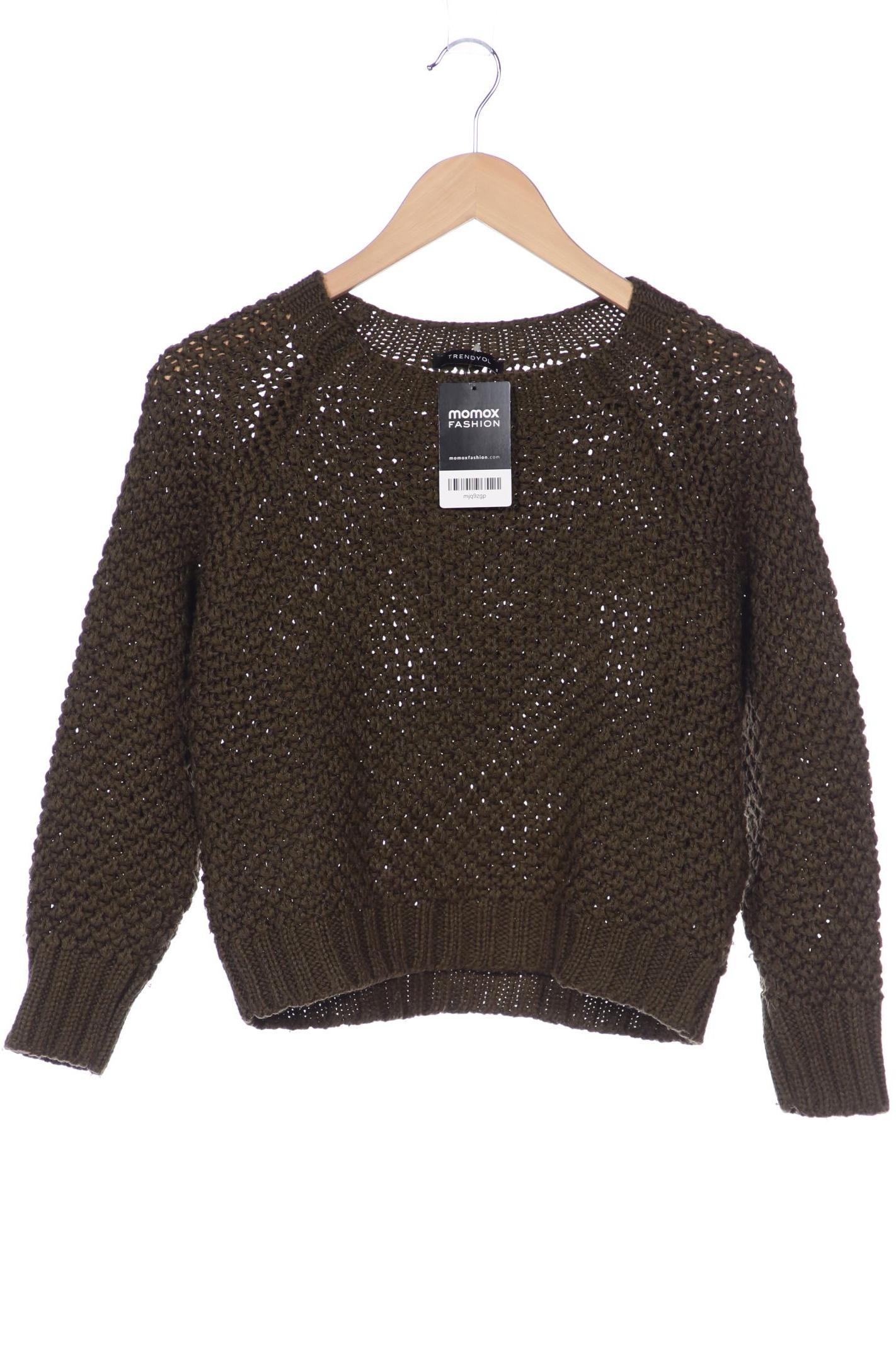 

Trendyol Damen Pullover, grün, Gr. 36