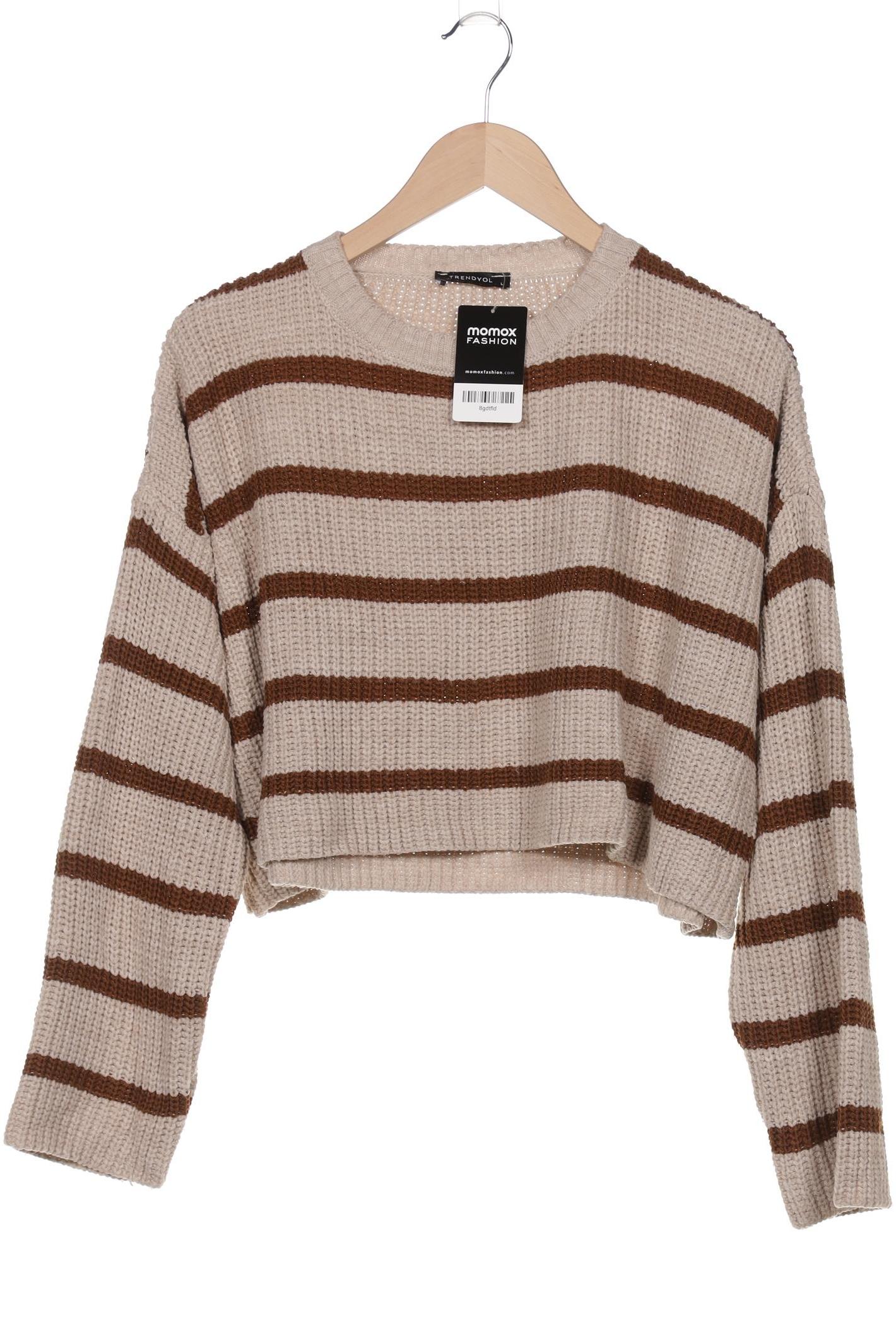 

Trendyol Damen Pullover, beige, Gr. 42