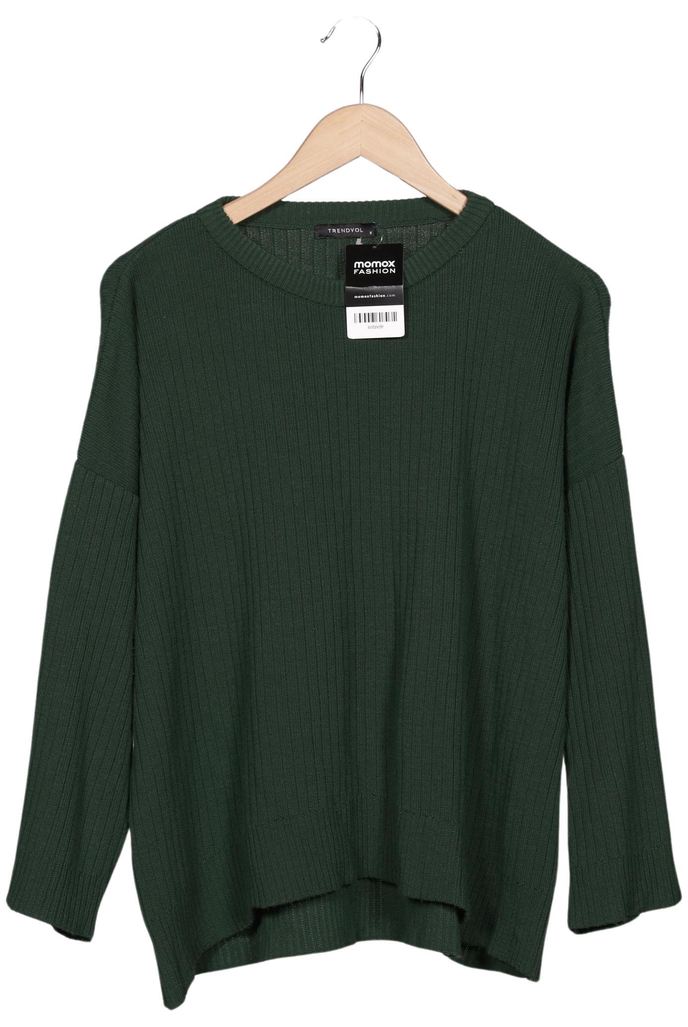 

Trendyol Damen Pullover, grün, Gr. 36