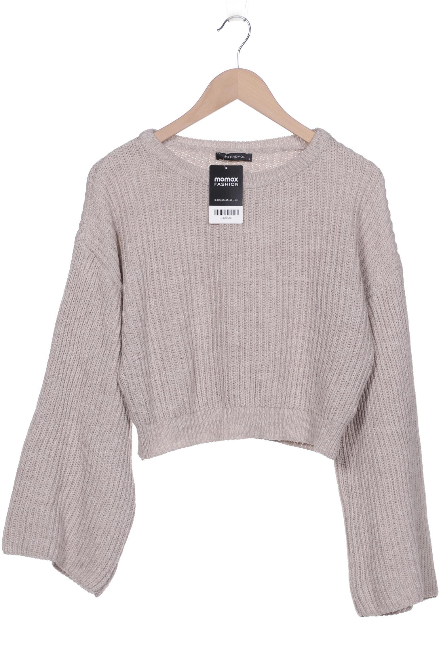 

Trendyol Damen Pullover, cremeweiß, Gr. 36