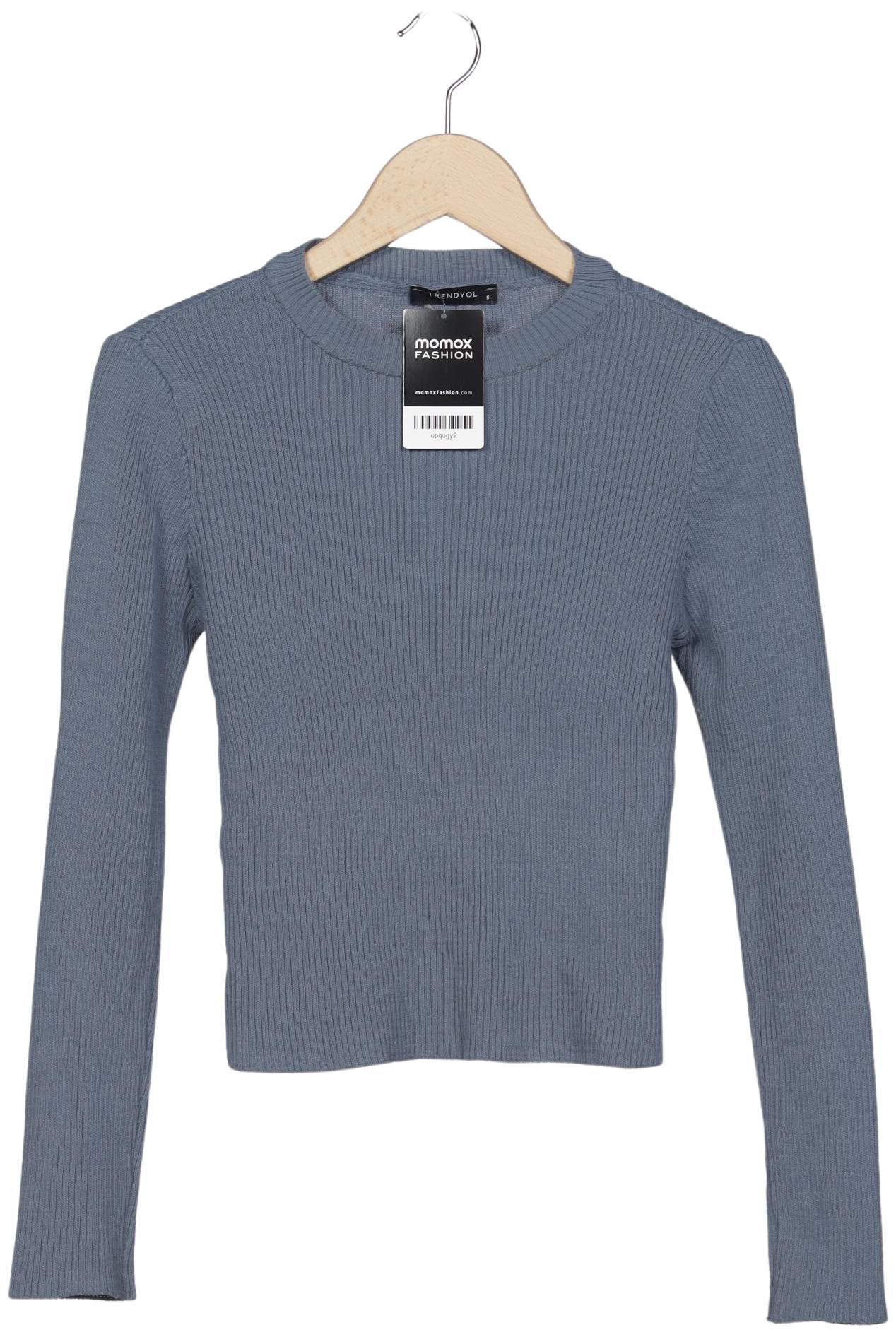 

Trendyol Damen Pullover, blau, Gr. 36