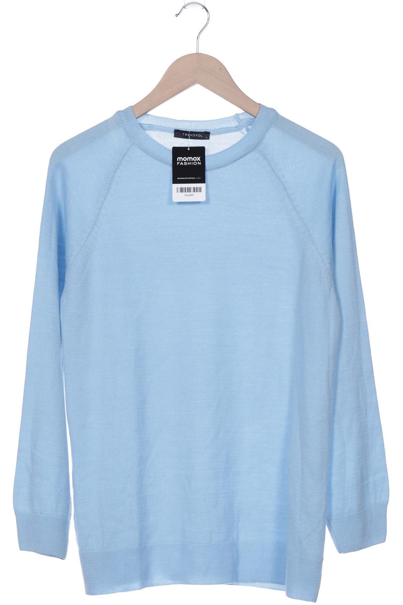 

Trendyol Damen Pullover, blau, Gr. 42