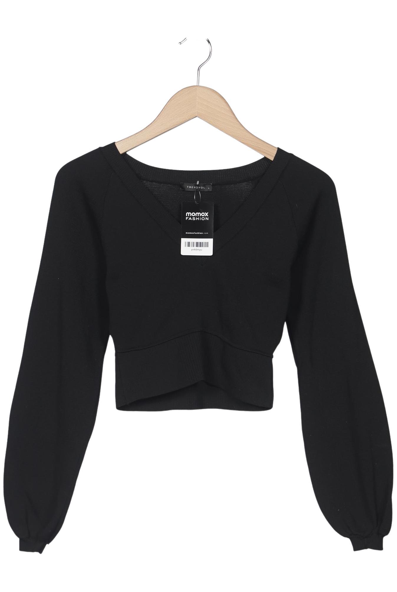 

Trendyol Damen Pullover, schwarz, Gr. 42