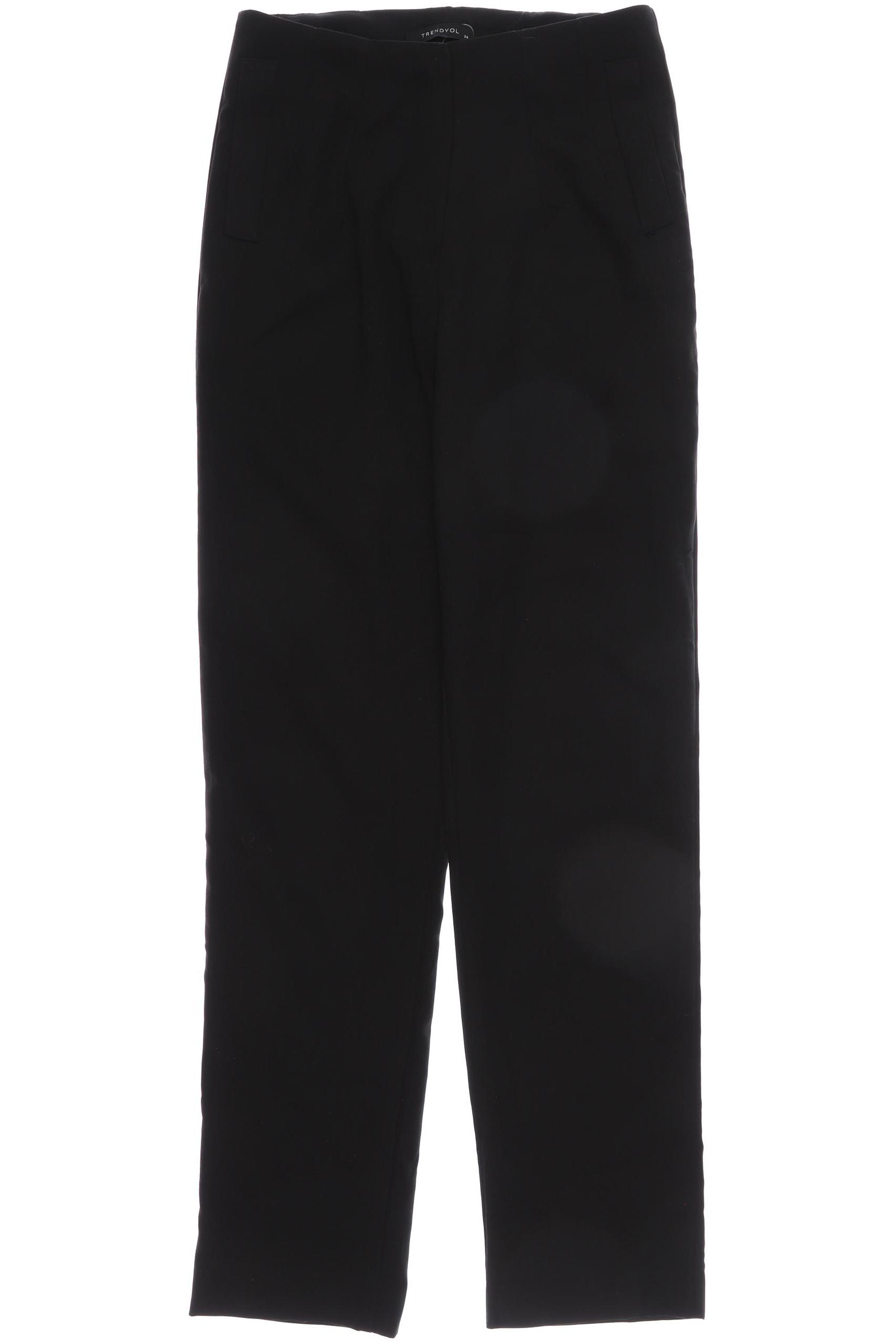 

Trendyol Damen Stoffhose, schwarz, Gr. 34