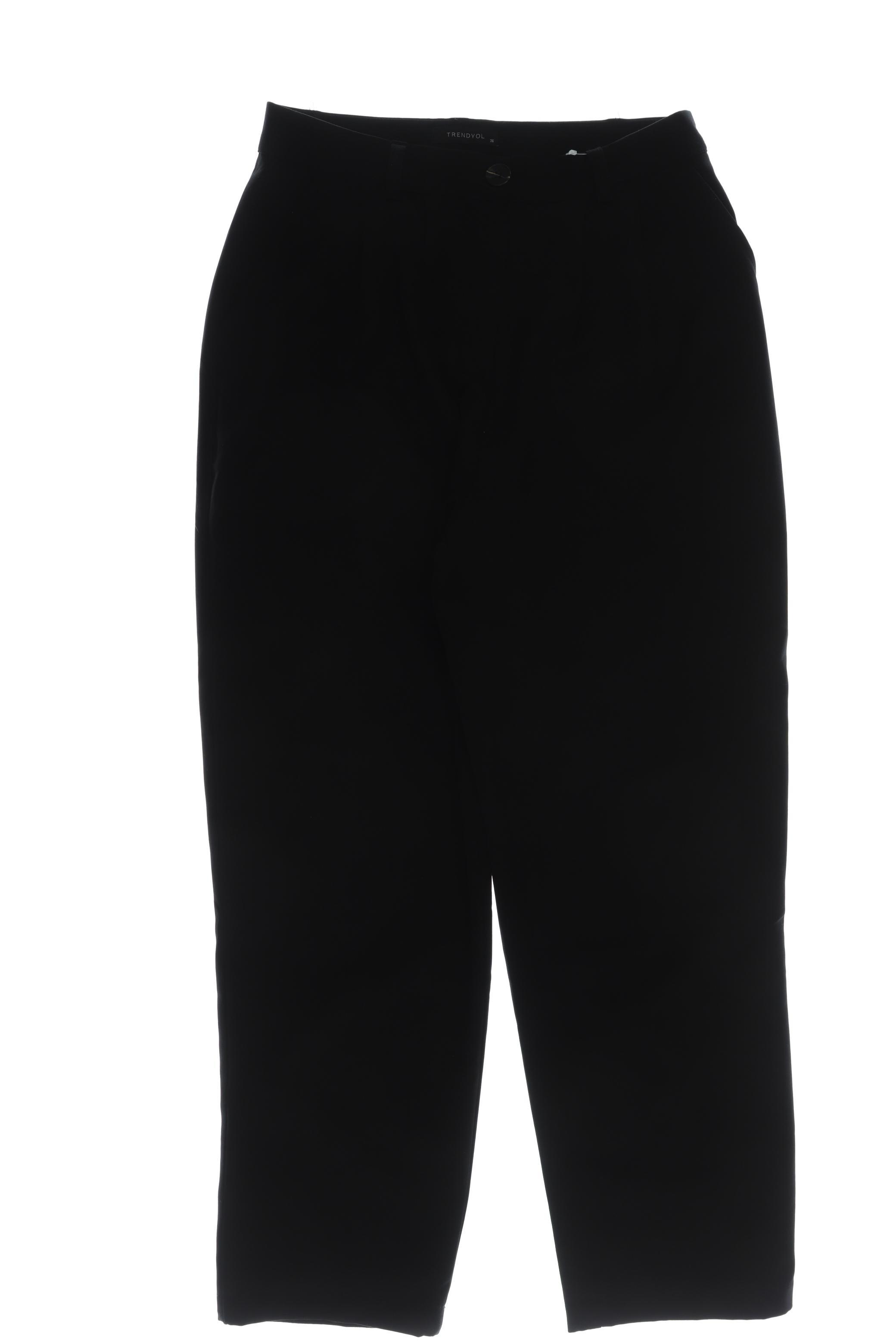 

Trendyol Damen Stoffhose, schwarz