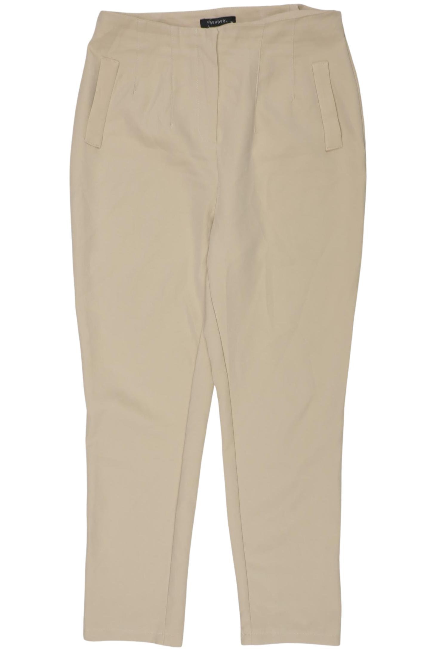 

Trendyol Damen Stoffhose, beige, Gr. 38
