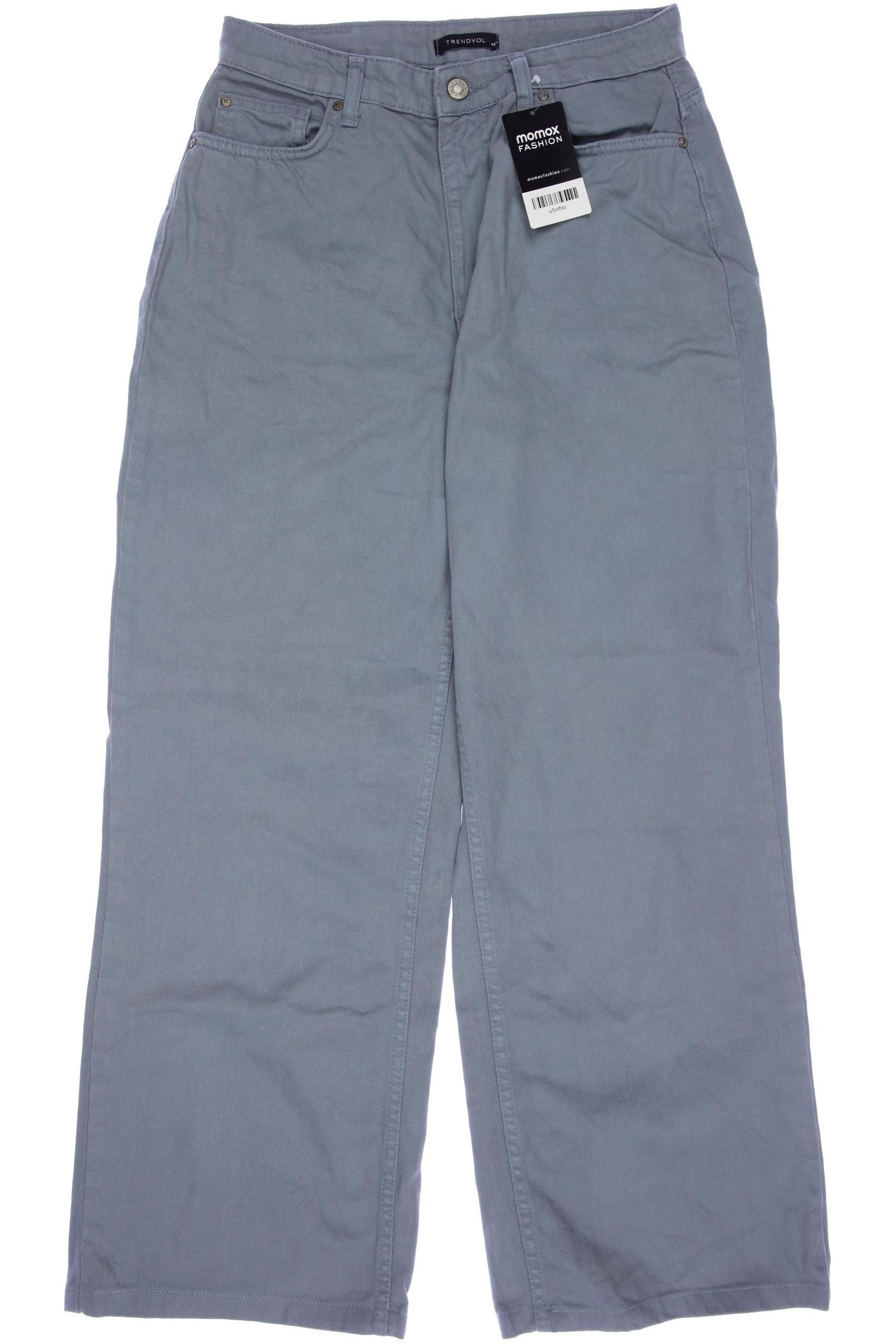 

Trendyol Damen Stoffhose, hellblau, Gr. 40