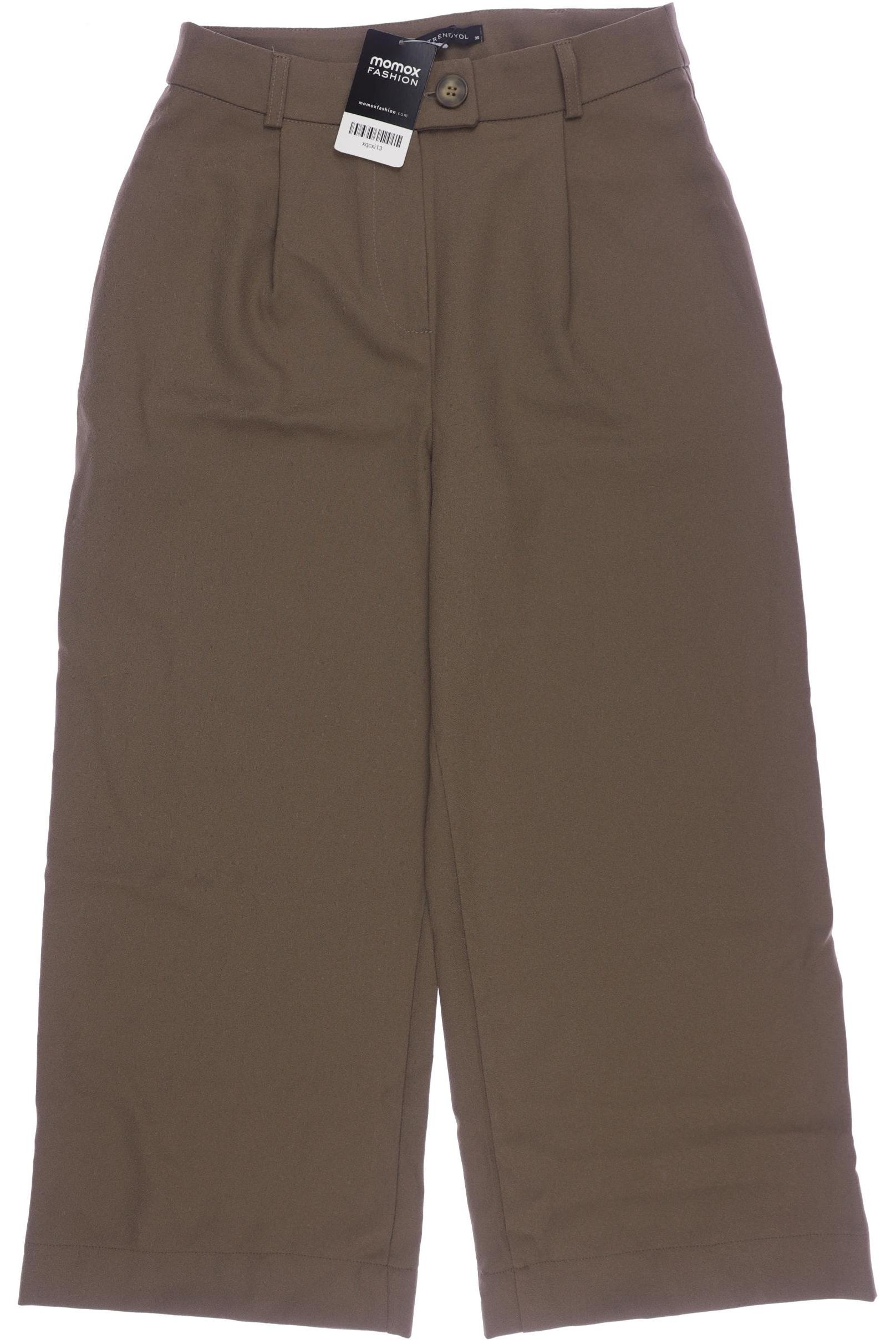 

Trendyol Damen Stoffhose, braun, Gr. 36