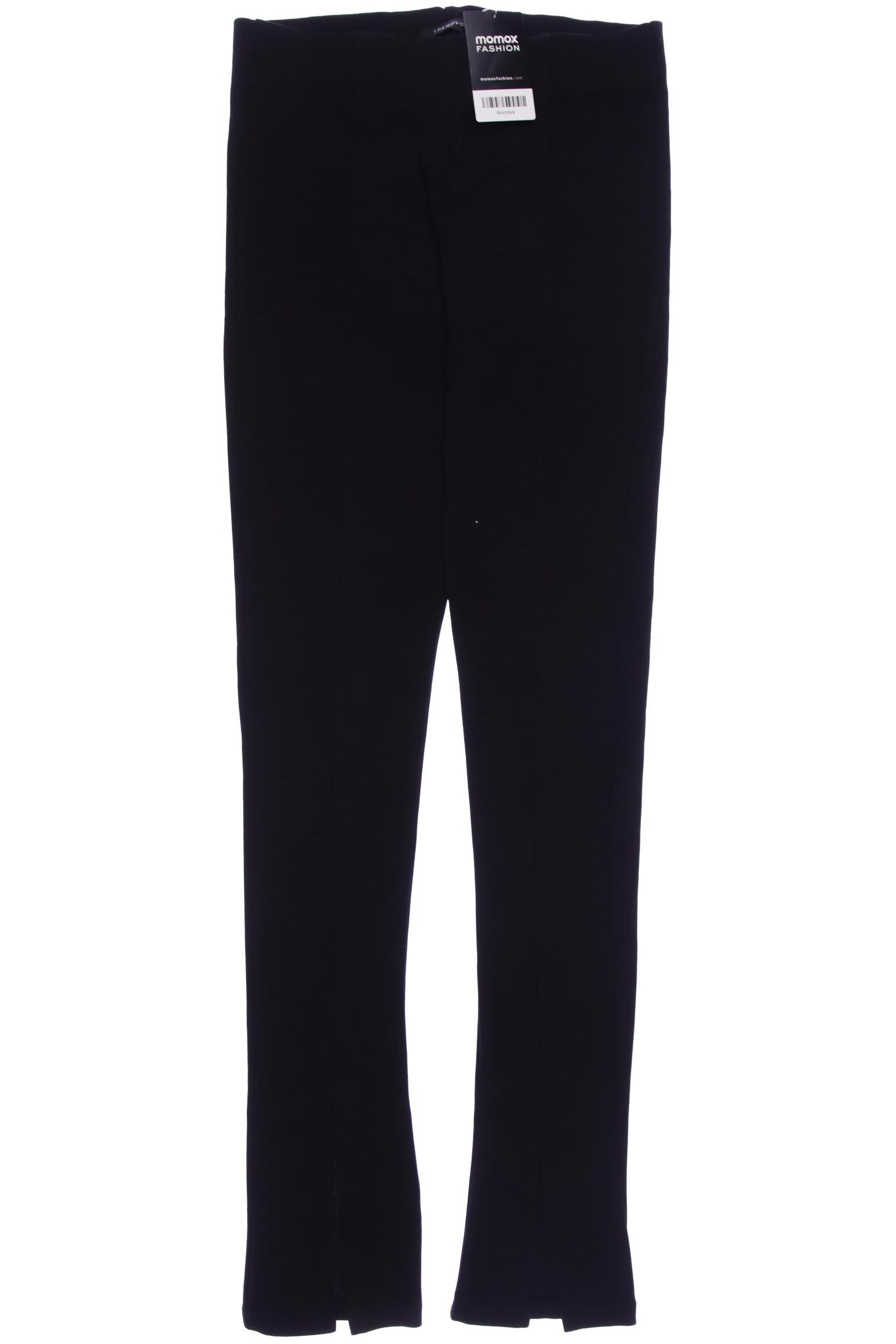 

Trendyol Damen Stoffhose, schwarz, Gr. 0