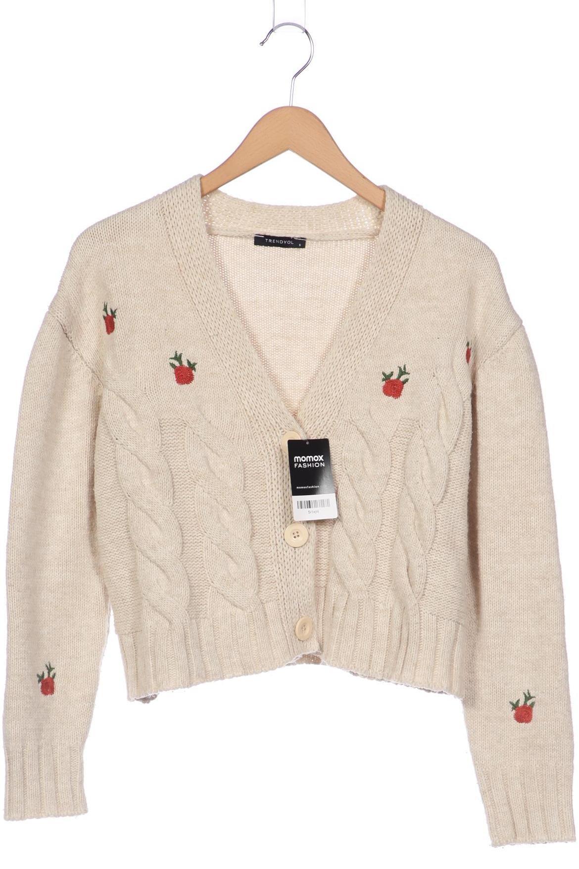 

Trendyol Damen Strickjacke, beige, Gr. 36