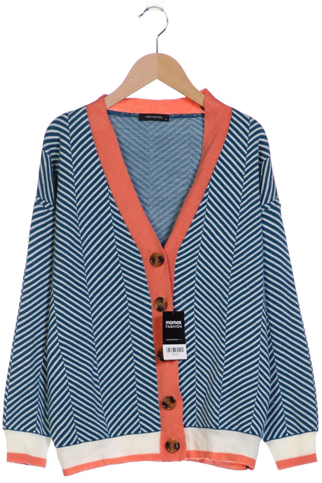

Trendyol Damen Strickjacke, blau, Gr. 38