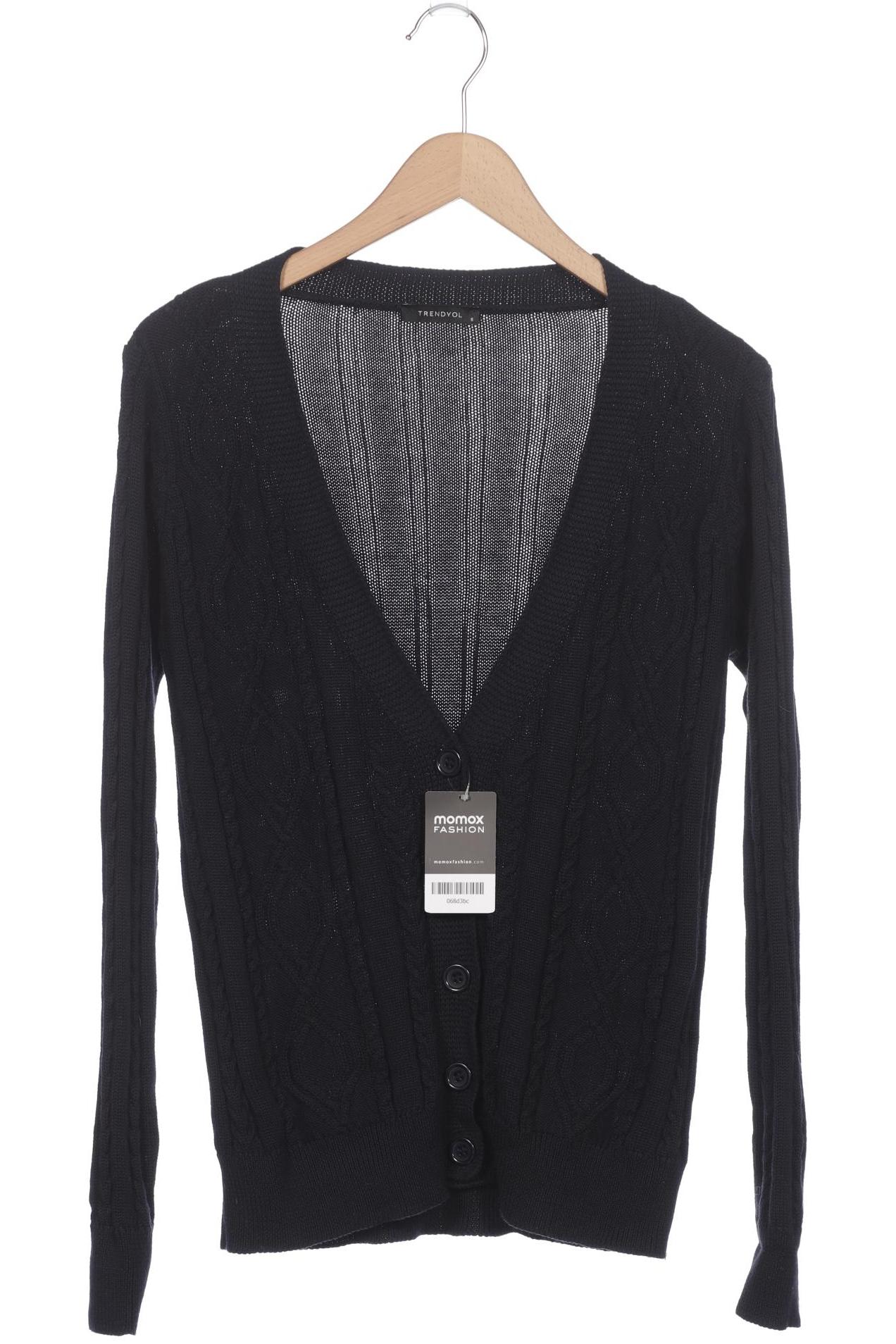 

Trendyol Damen Strickjacke, blau, Gr. 36