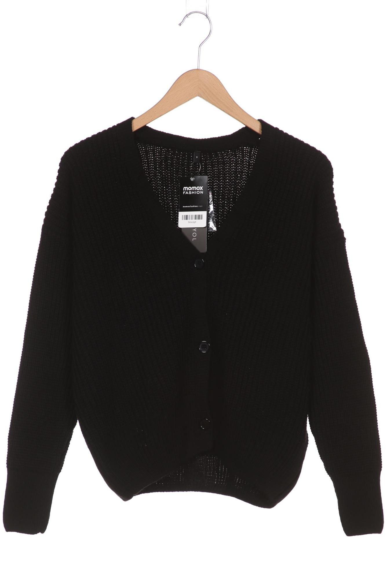 

Trendyol Damen Strickjacke, schwarz, Gr. 36
