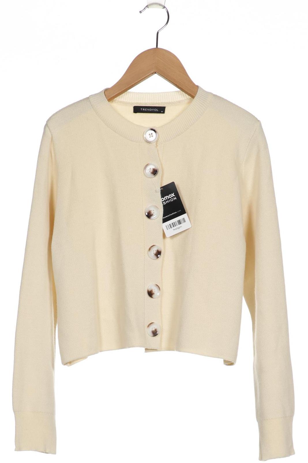 

Trendyol Damen Strickjacke, cremeweiß