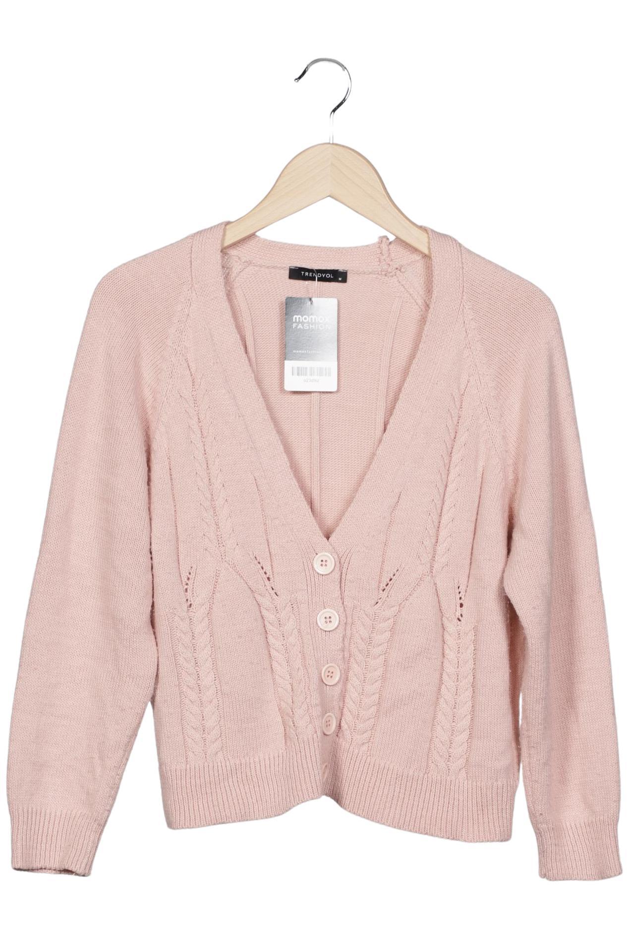 

Trendyol Damen Strickjacke, pink, Gr. 38