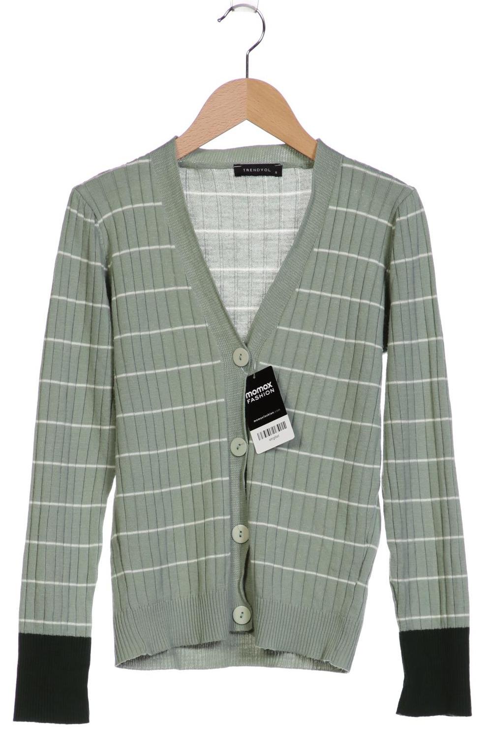 

Trendyol Damen Strickjacke, grün, Gr. 36