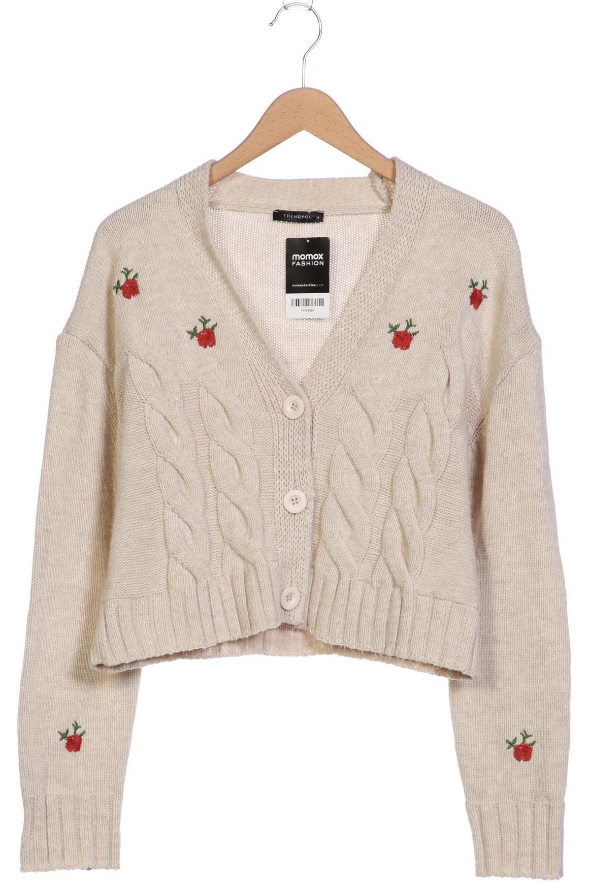 

Trendyol Damen Strickjacke, cremeweiß