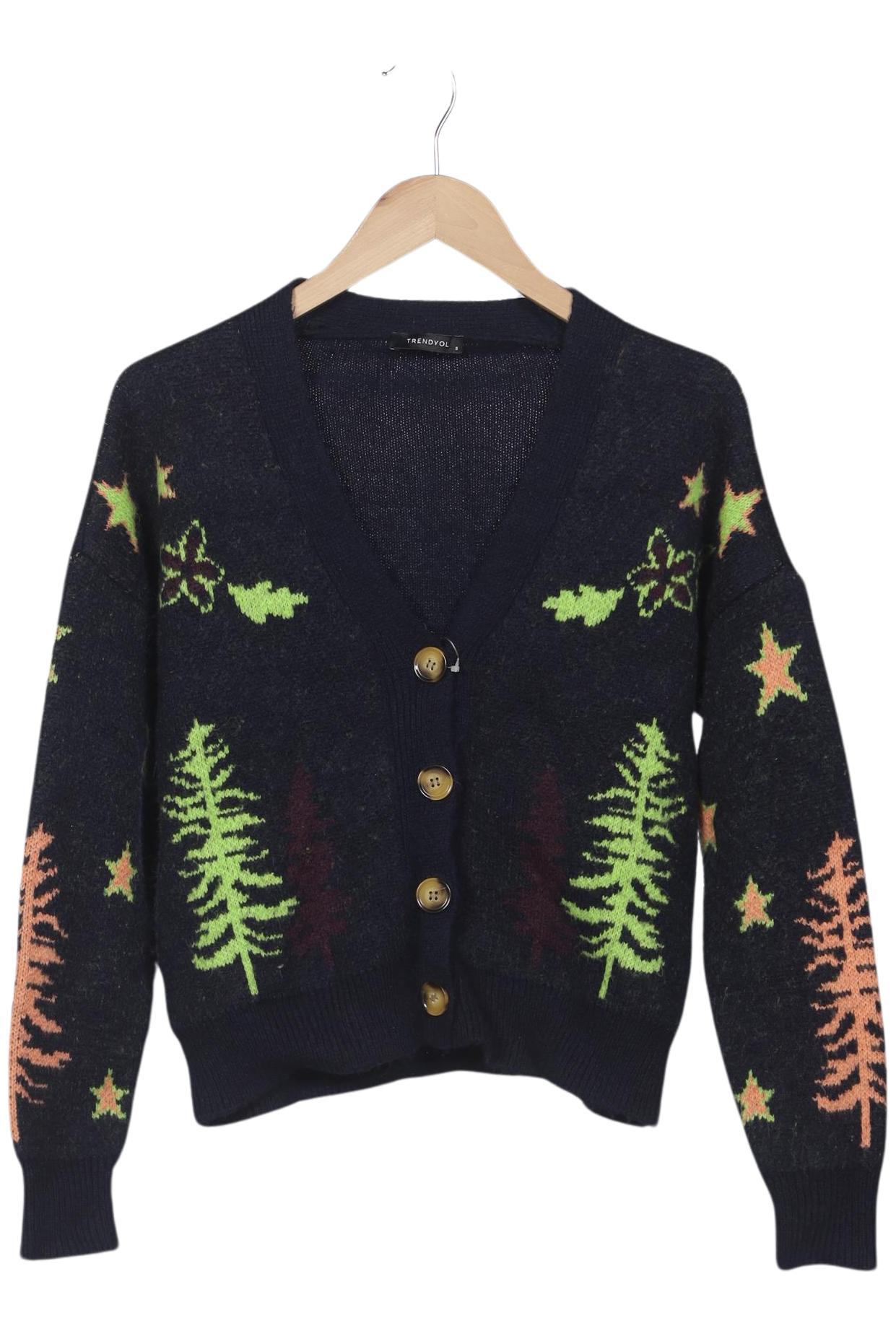 

Trendyol Damen Strickjacke, marineblau, Gr. 36