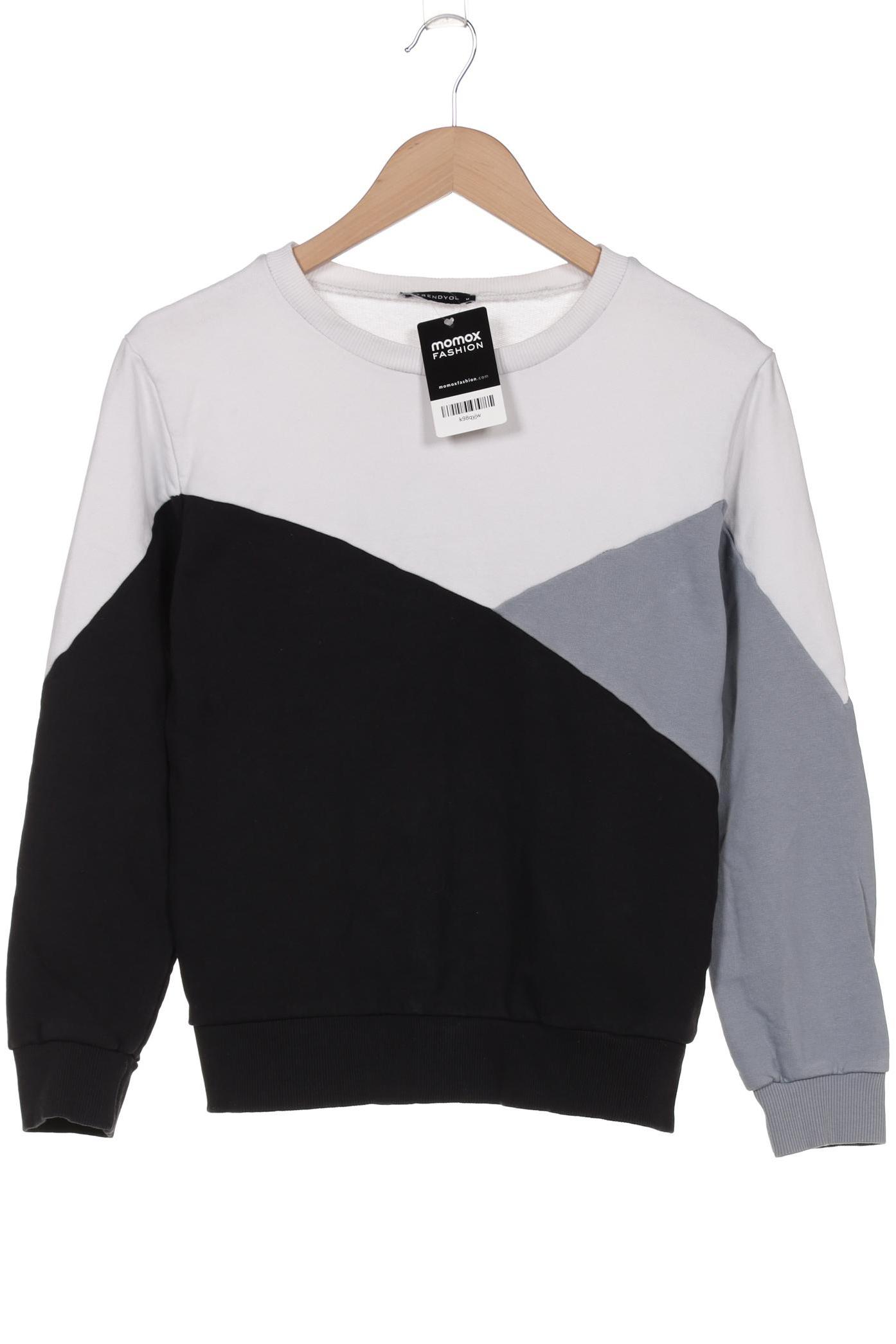 

Trendyol Damen Sweatshirt, schwarz, Gr. 38