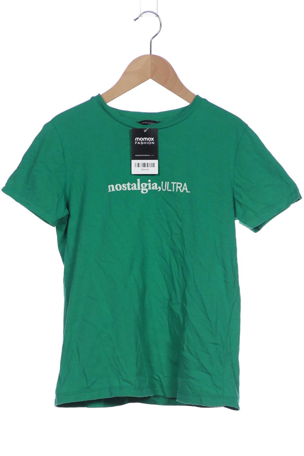 

Trendyol Damen T-Shirt, grün, Gr. 34