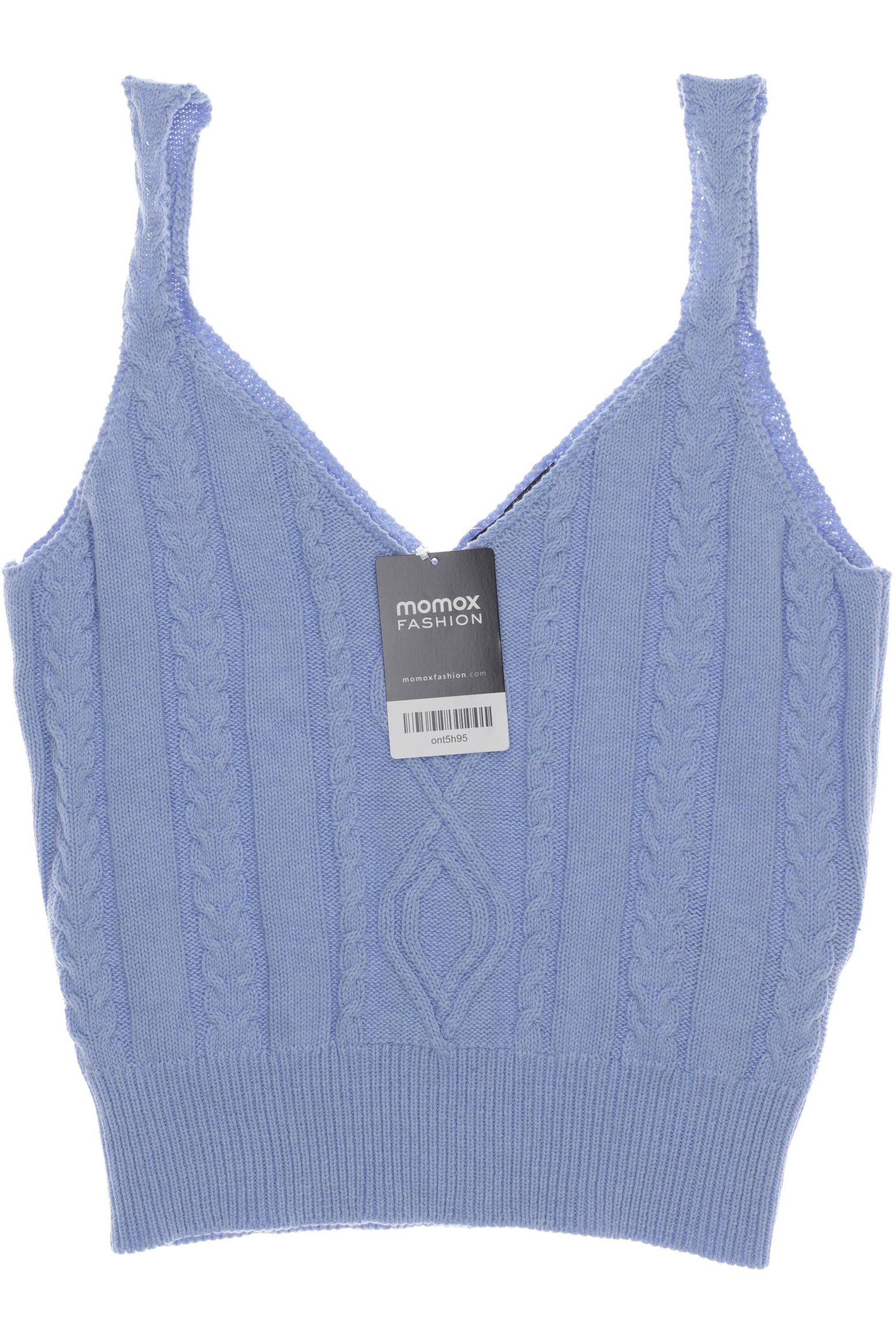 

Trendyol Damen Top, blau, Gr. 36