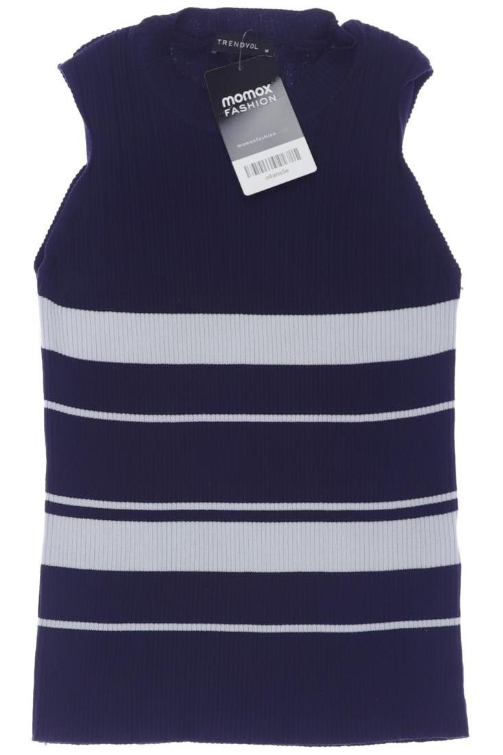 

Trendyol Damen Top, marineblau, Gr. 38
