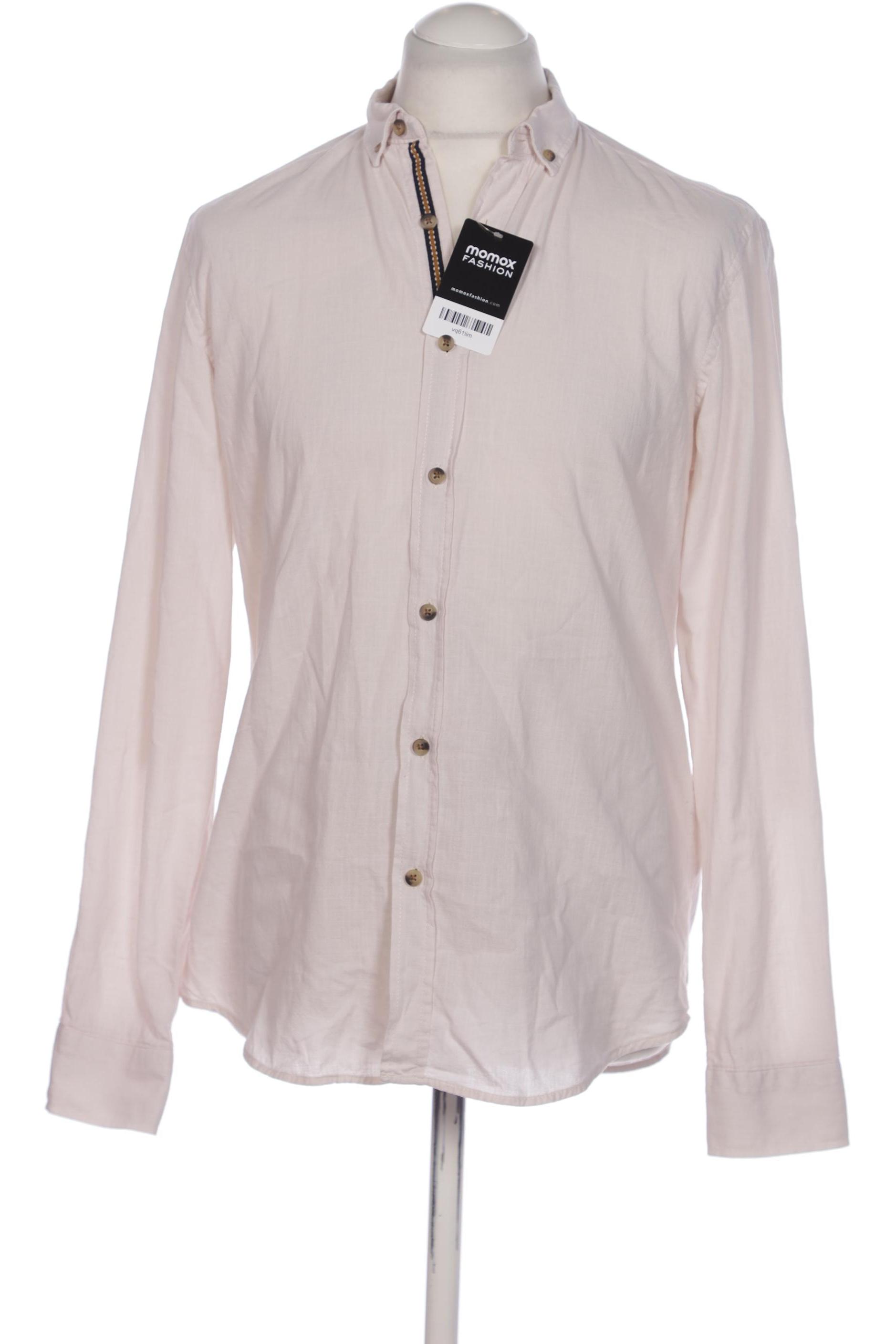 

Trendyol Herren Hemd, beige, Gr. 48