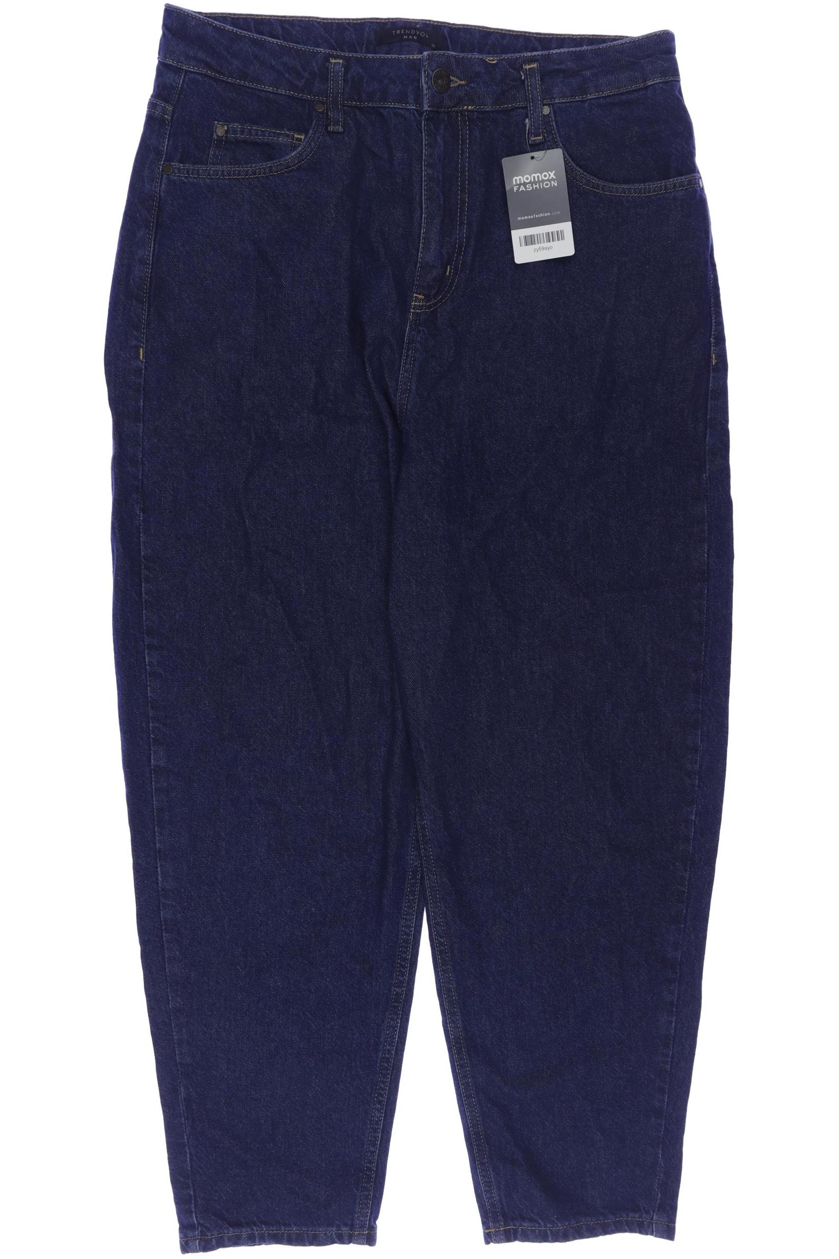 

Trendyol Herren Jeans, marineblau, Gr. 32