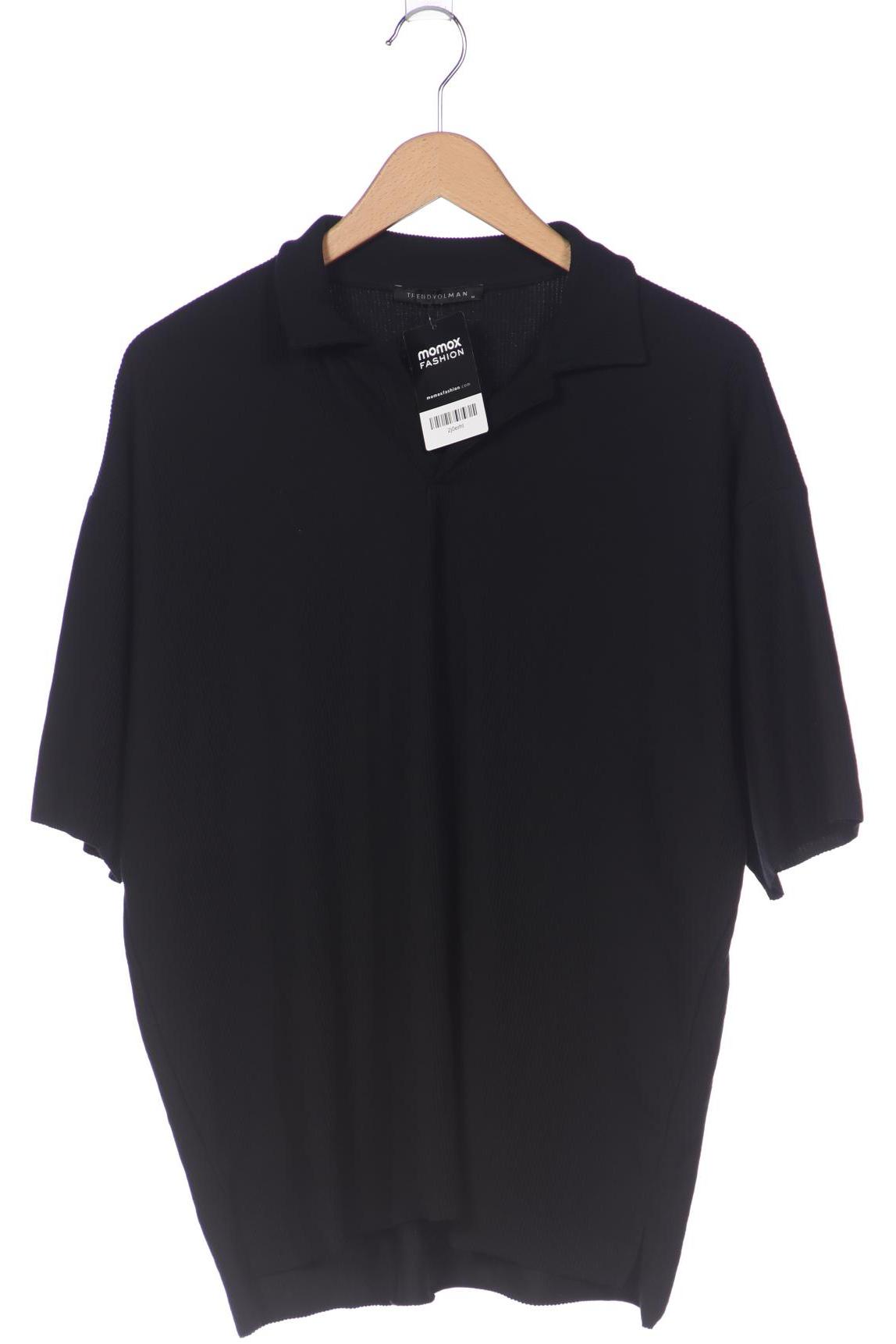

Trendyol Herren Poloshirt, schwarz, Gr. 48
