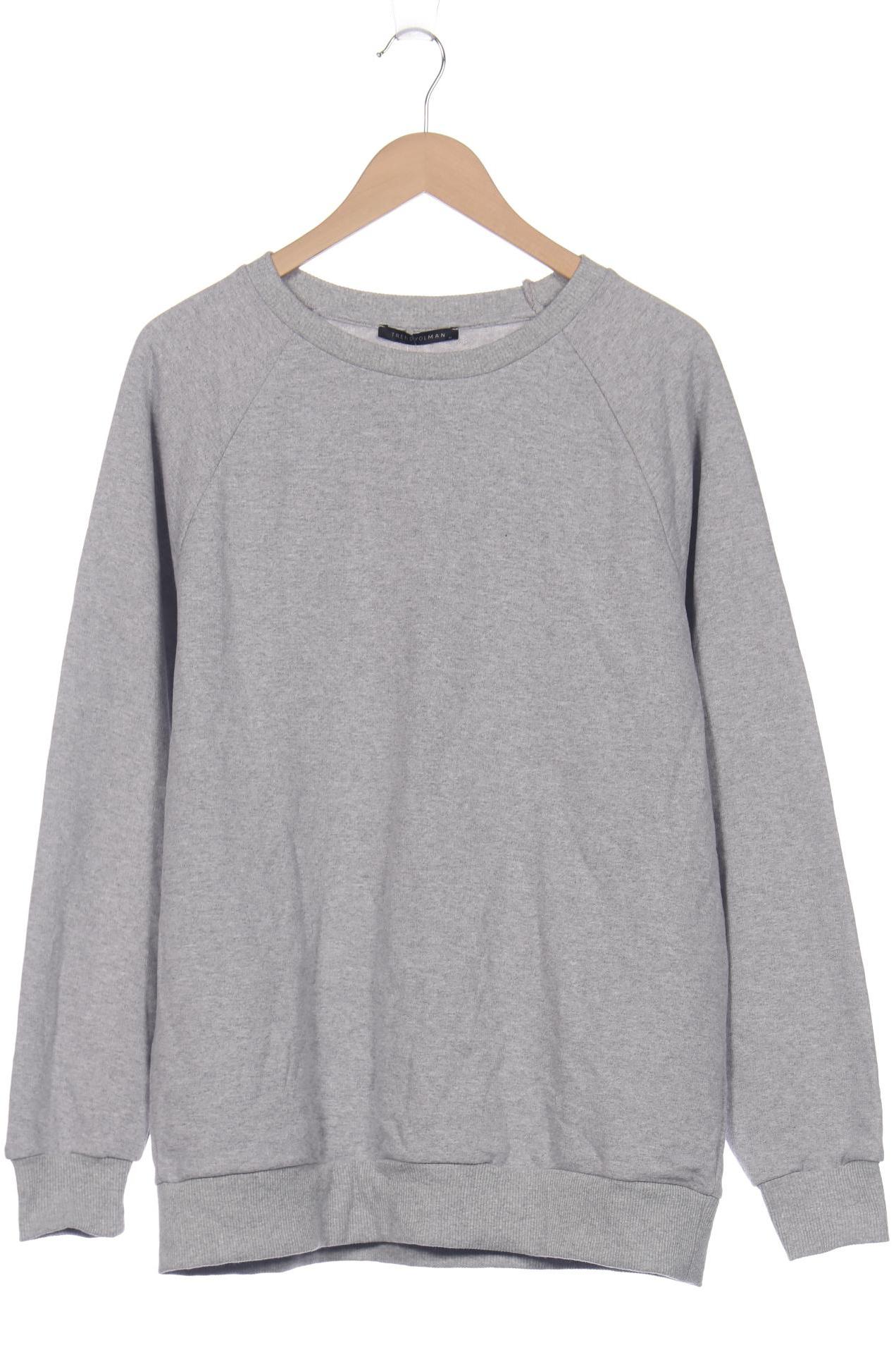 

Trendyol Herren Sweatshirt, grau, Gr. 48