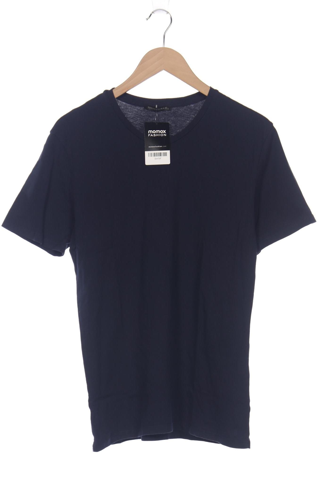 

Trendyol Herren T-Shirt, marineblau, Gr. 48