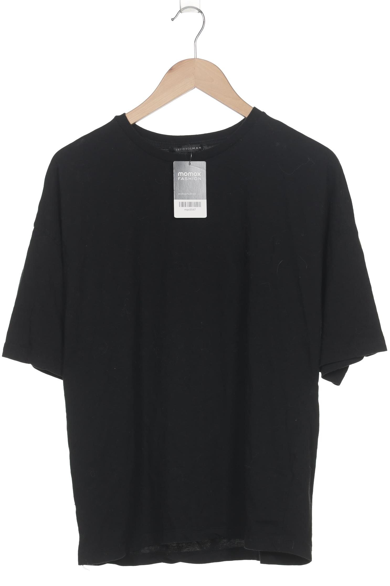 

Trendyol Herren T-Shirt, schwarz, Gr. 46