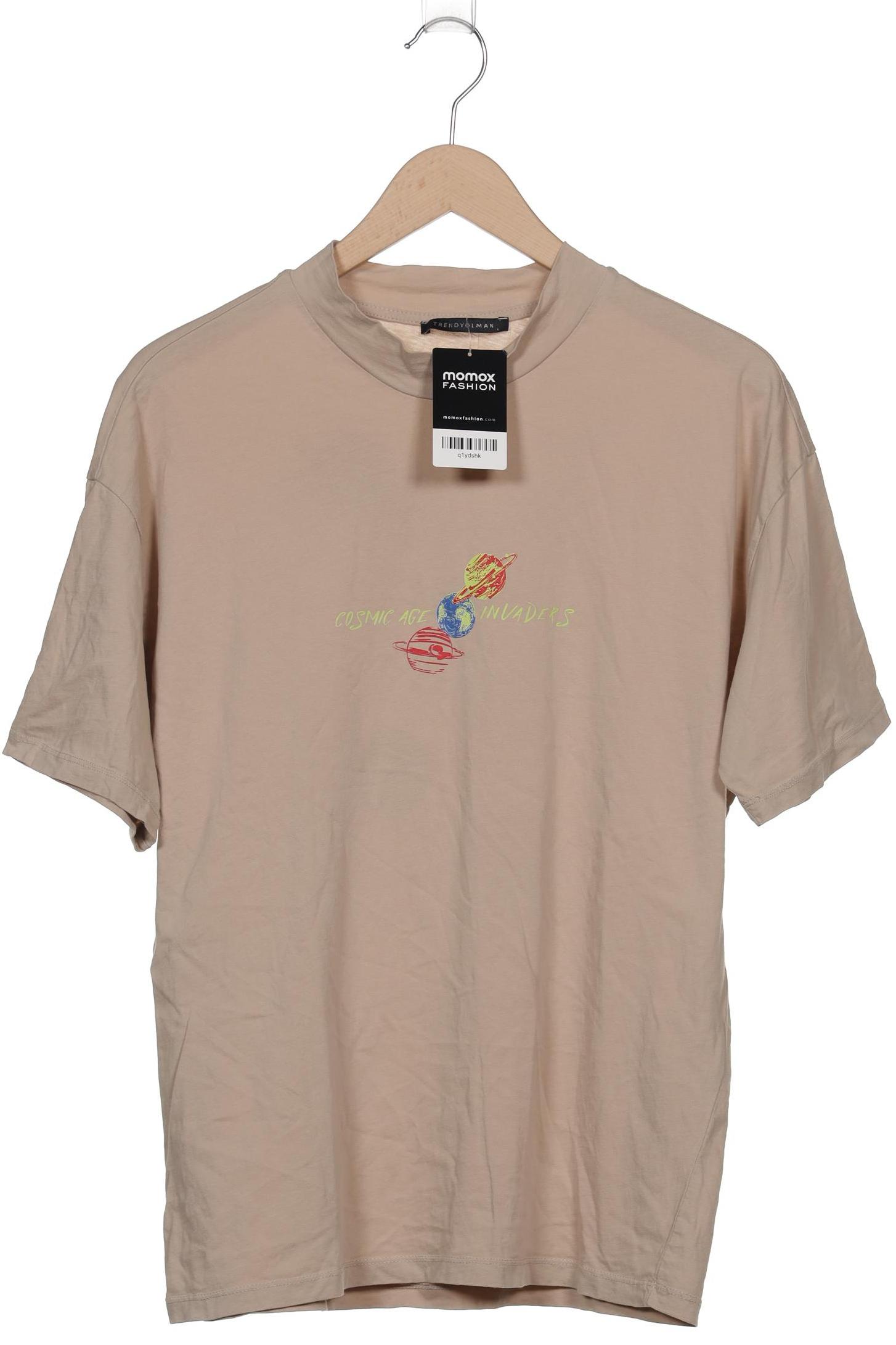 

Trendyol Herren T-Shirt, beige, Gr. 52
