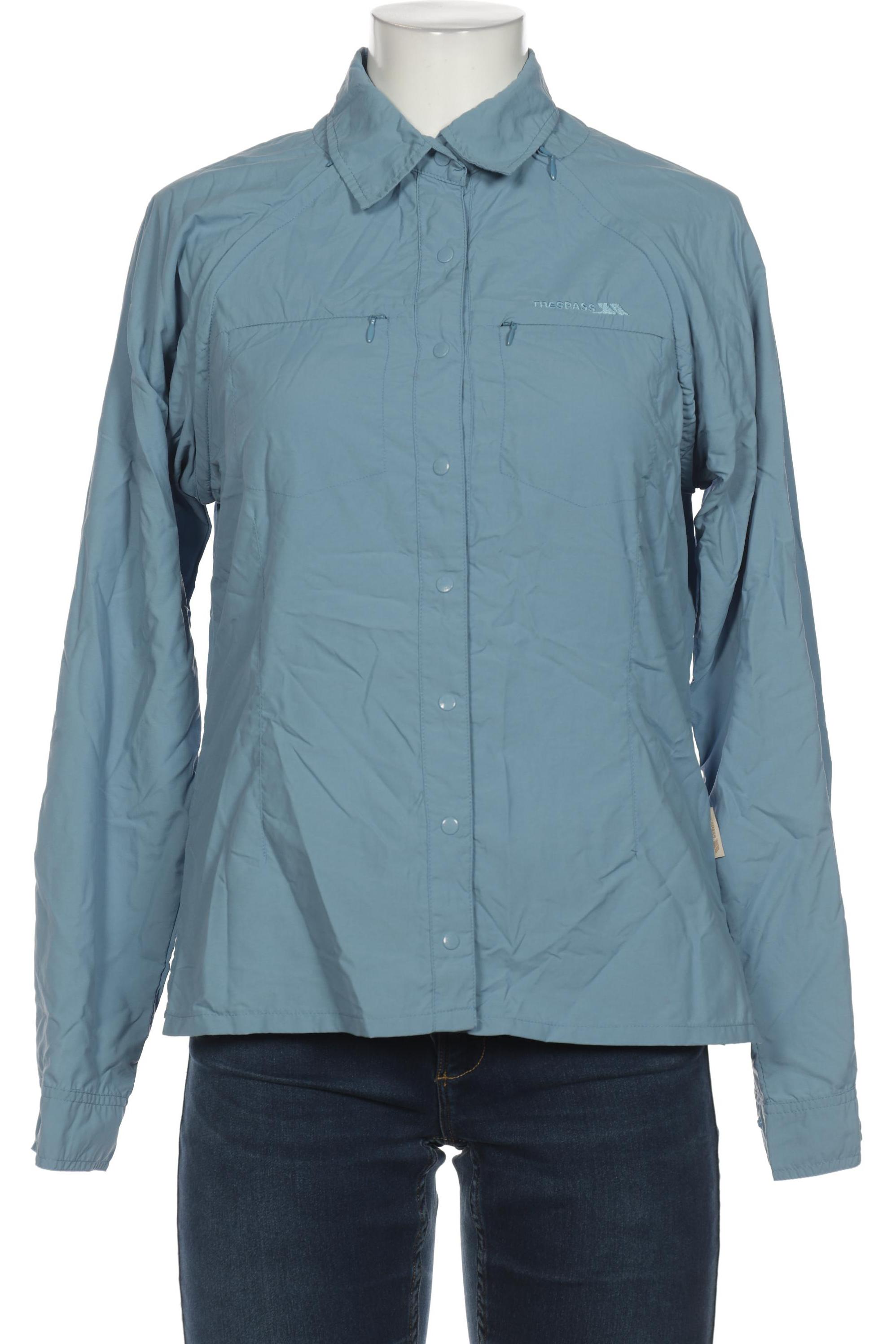 

TRESPASS Damen Bluse, blau