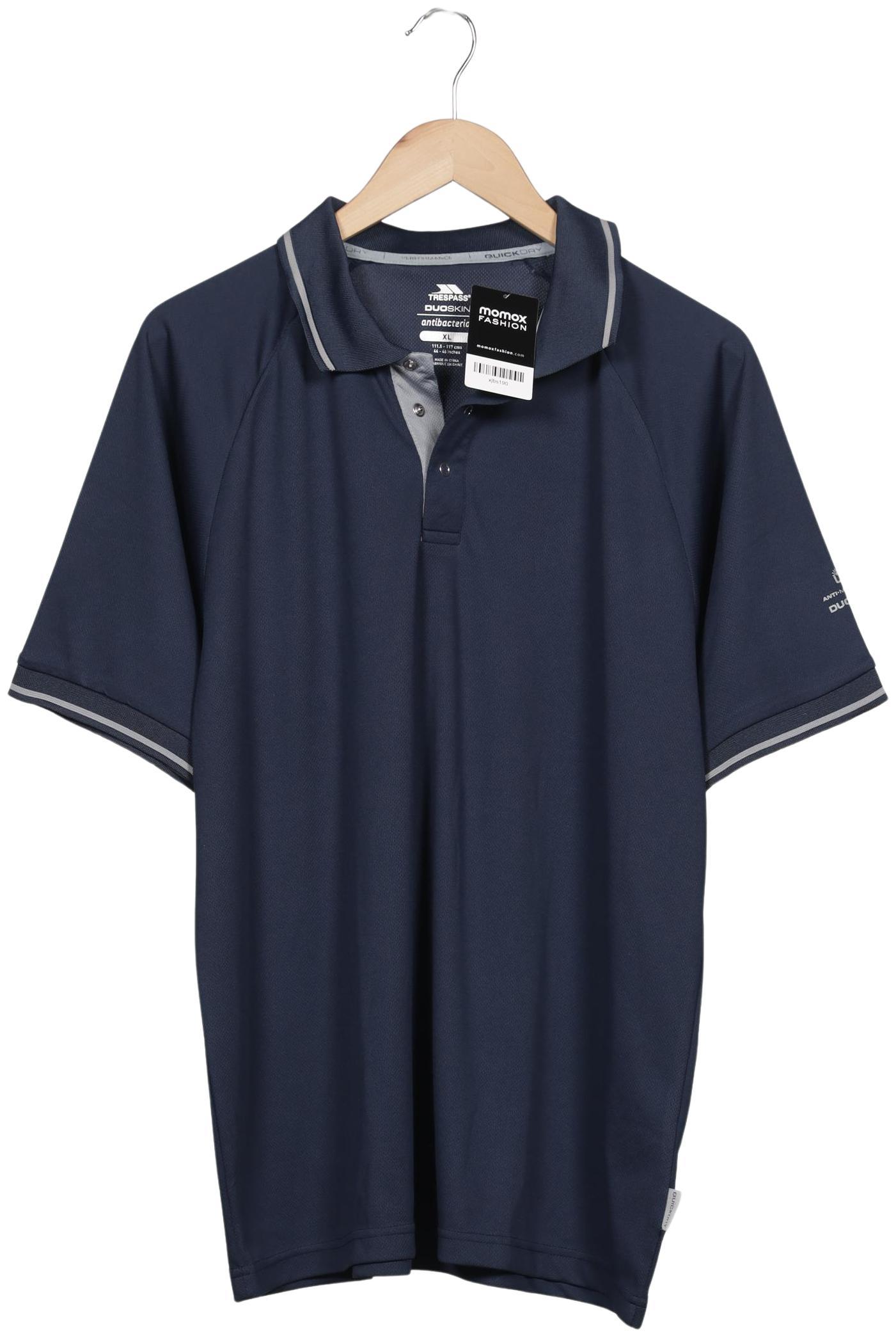 Thumbnail - Trespass Herren Poloshirt, marineblau, Gr. 54