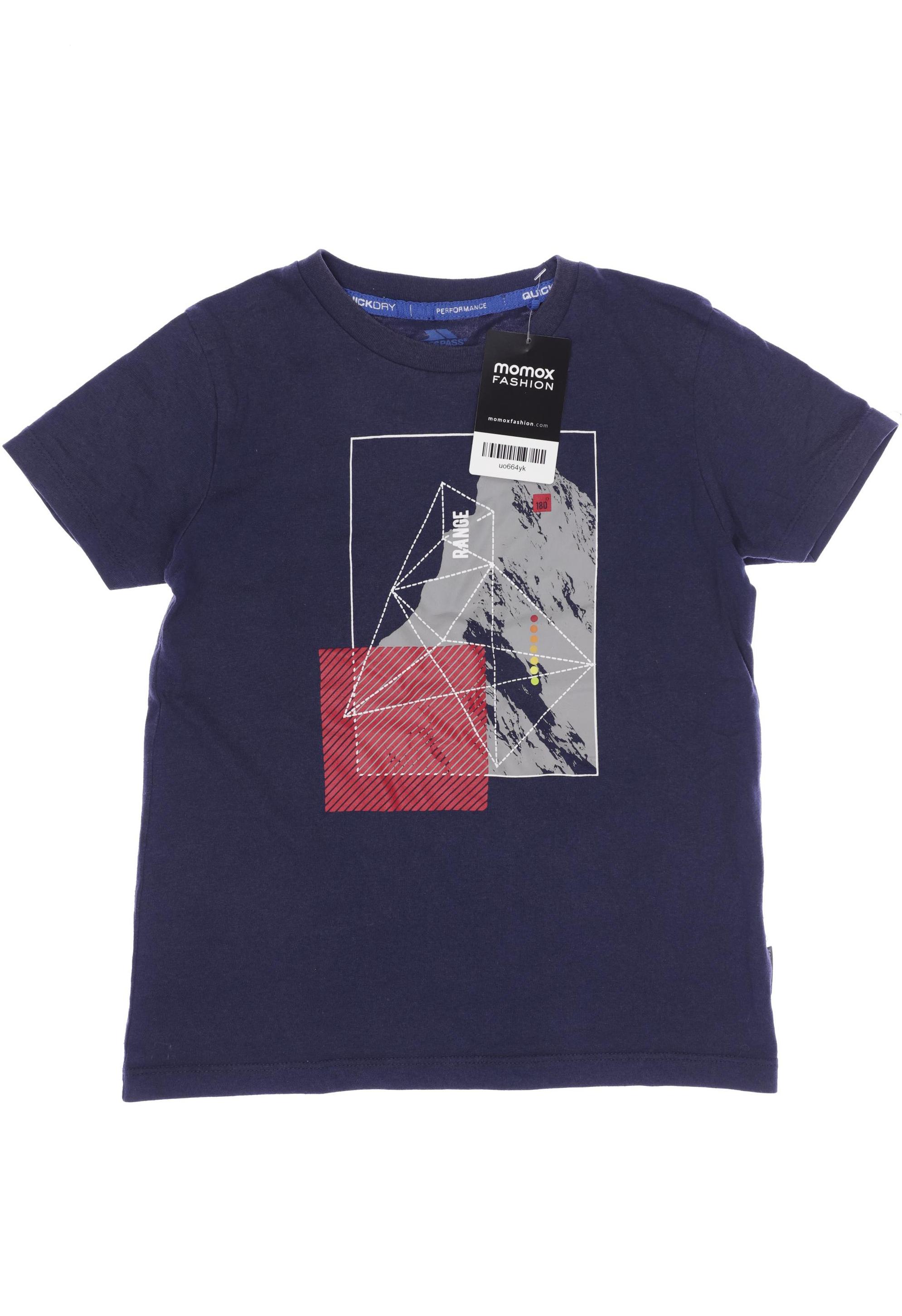 

TRESPASS Jungen T-Shirt, marineblau