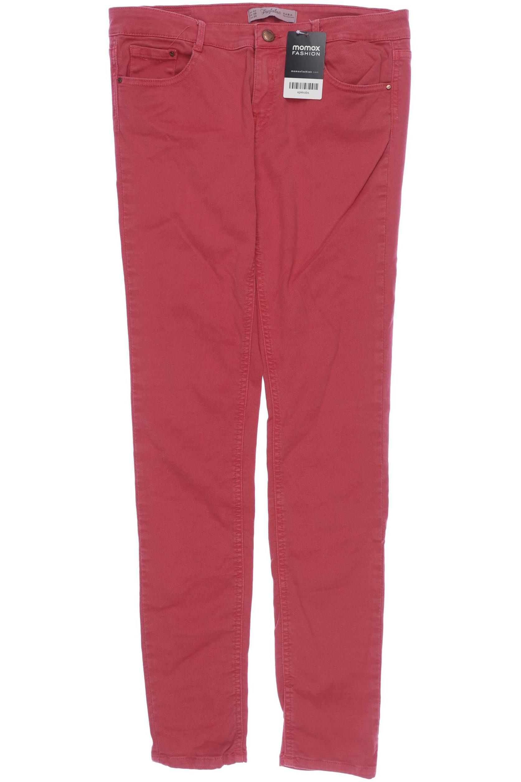 

TRF by Zara Damen Jeans, rot, Gr. 40