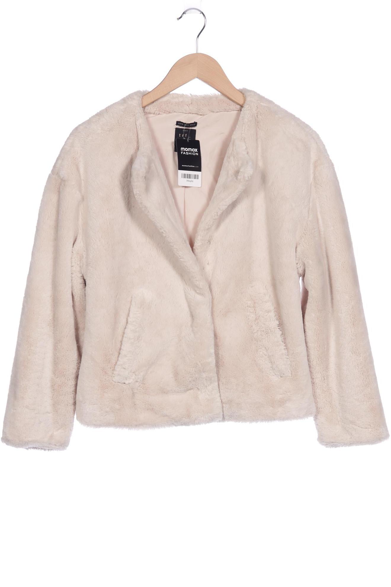 

TRF by Zara Damen Jacke, cremeweiß, Gr. 36