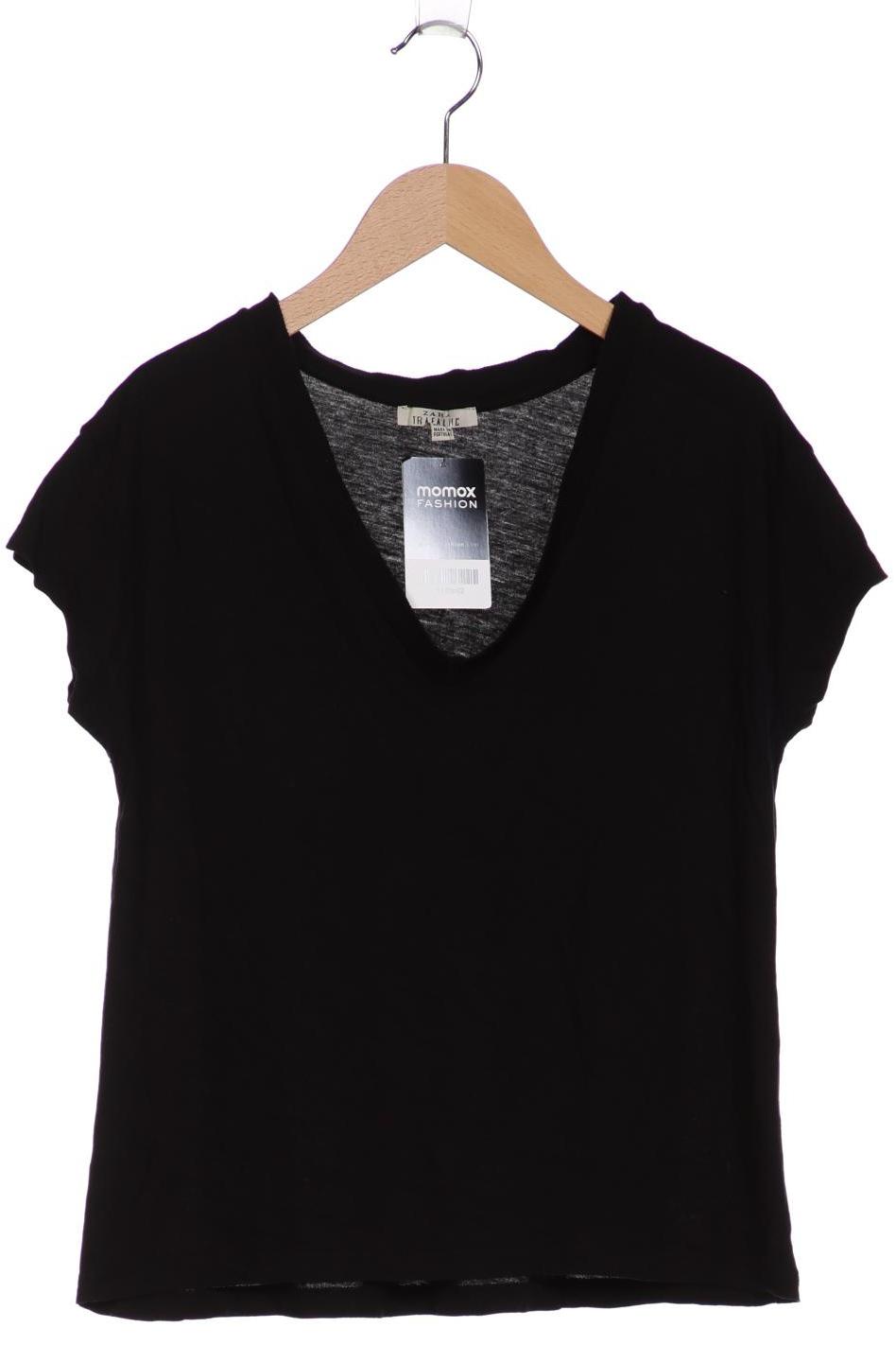 

TRF by Zara Damen T-Shirt, schwarz, Gr. 36