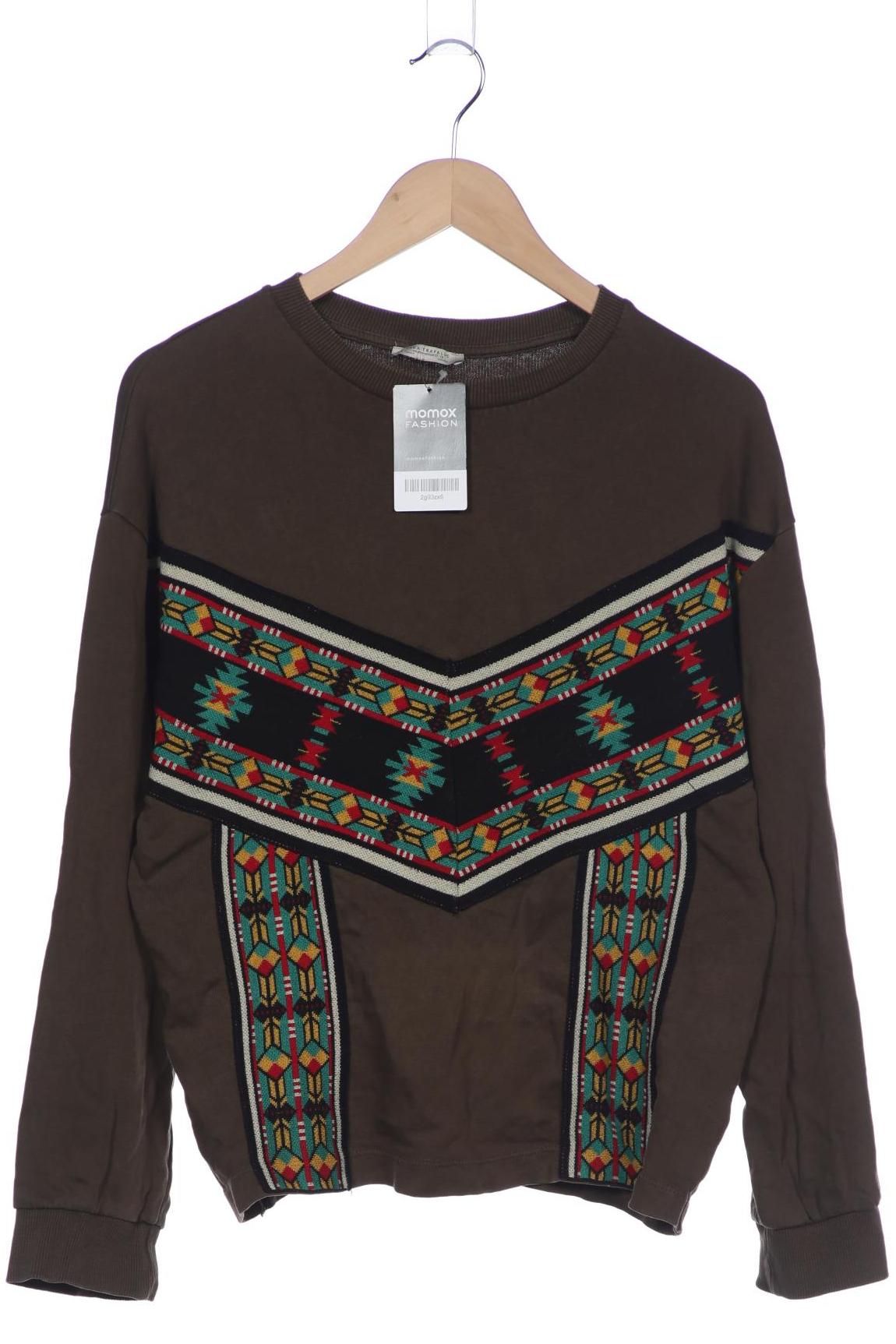 

TRF by Zara Damen Sweatshirt, braun, Gr. 36