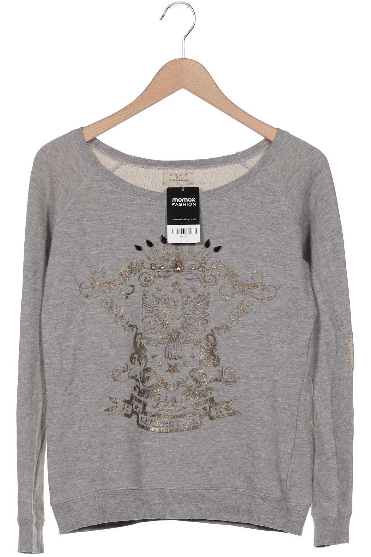 

TRF by Zara Damen Sweatshirt, grau, Gr. 36