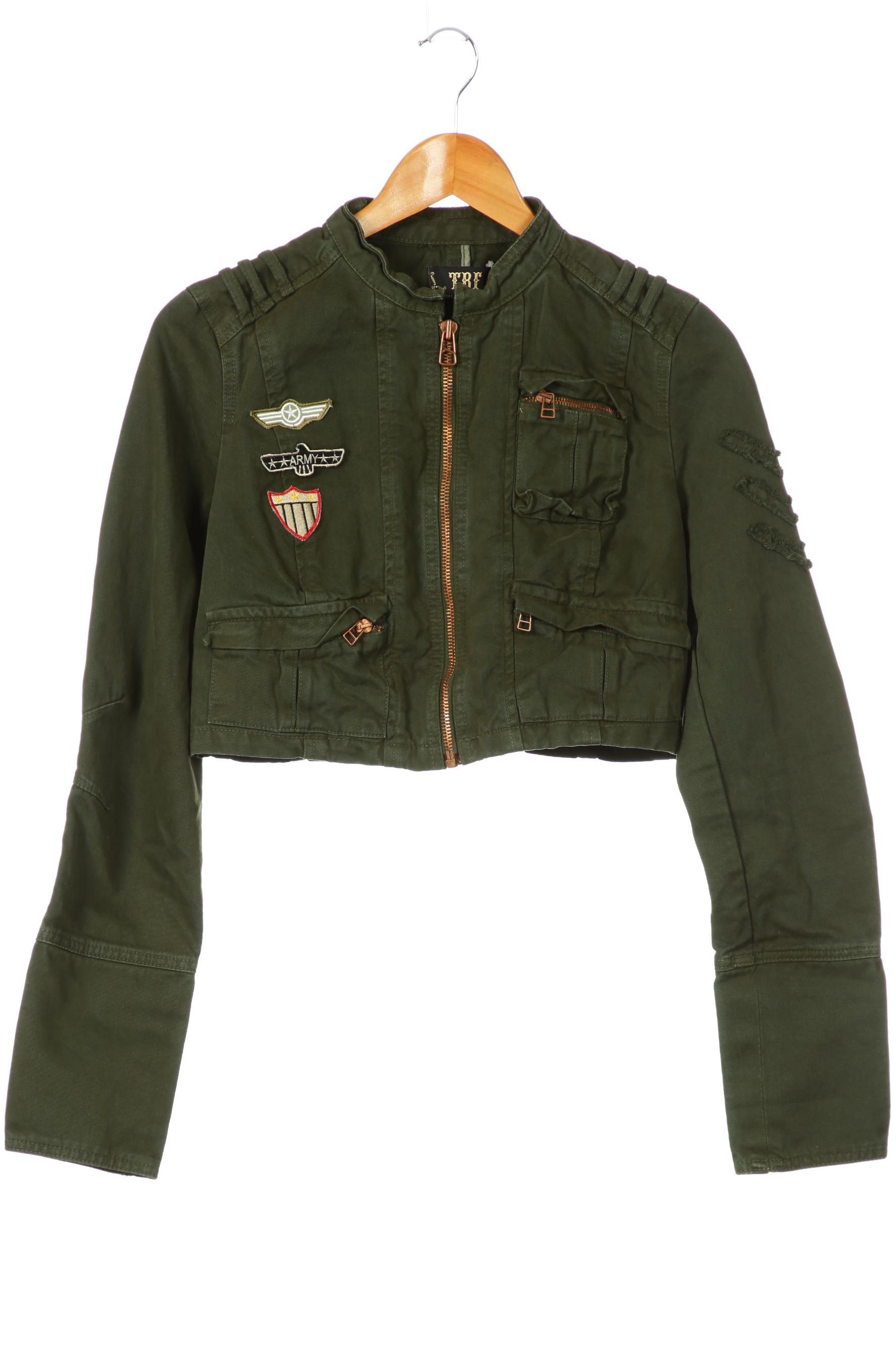

TRF by Zara Damen Jacke, grün, Gr. 42