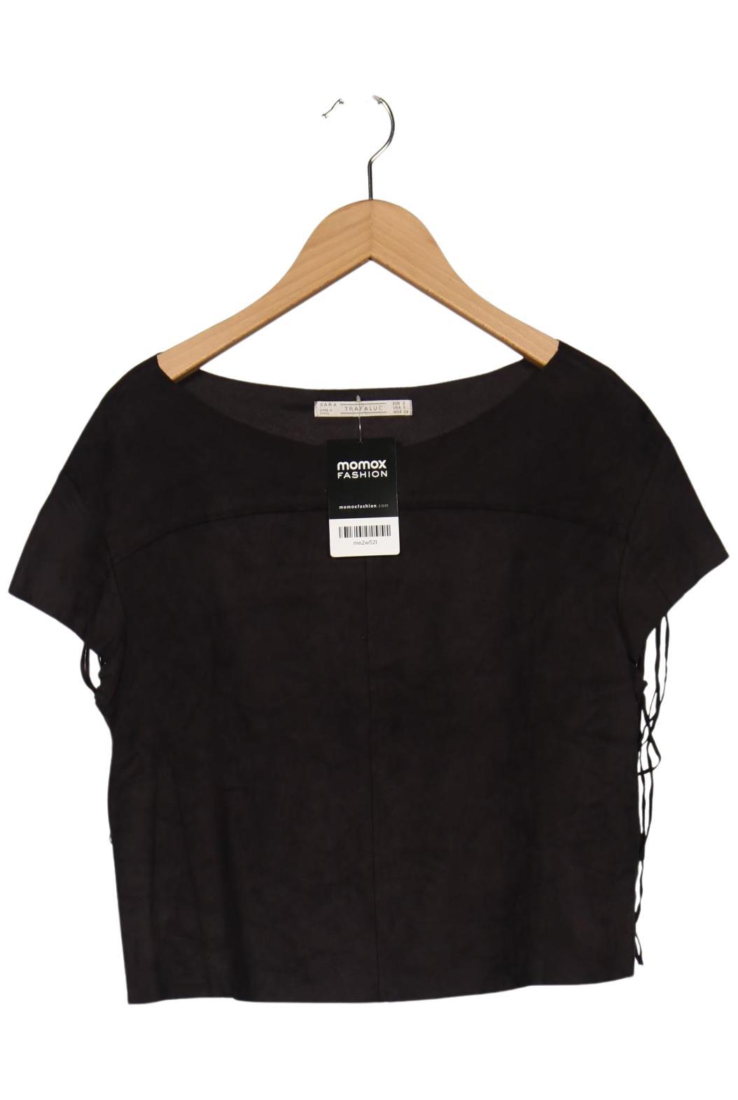 

TRF by Zara Damen T-Shirt, schwarz, Gr. 36